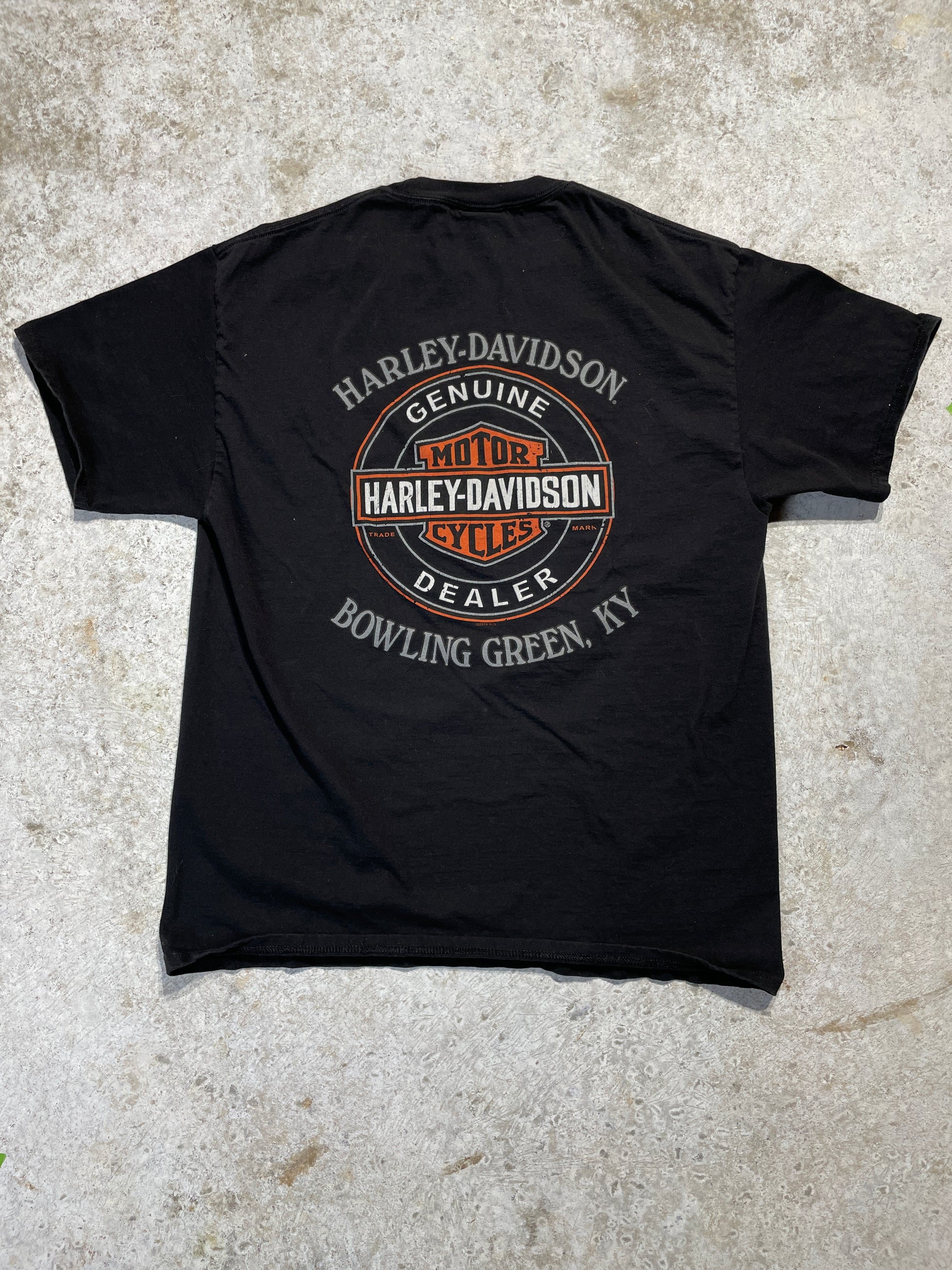 Harley Davidson Skulls Tee (Large), Tee - Vintage64.com