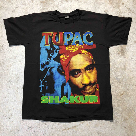 90s Tupac Shakur Rap Tee (Large), Tee - Vintage64.com