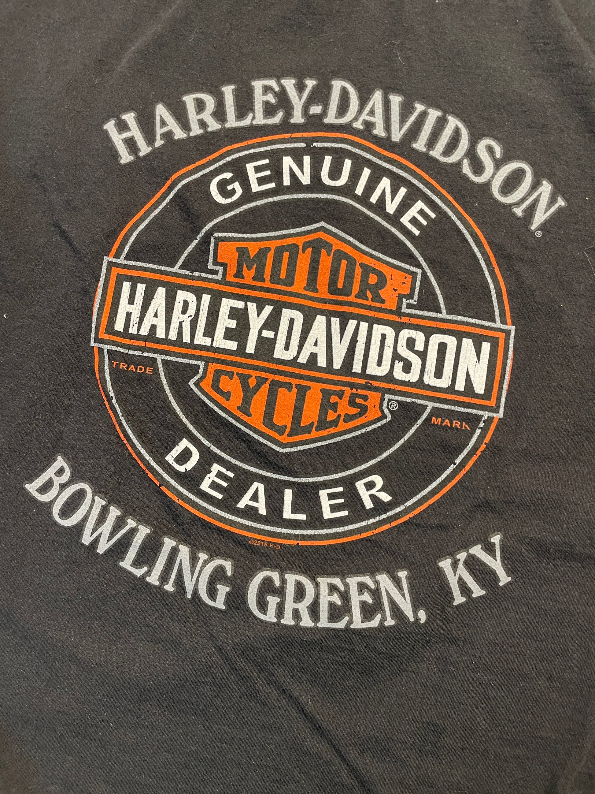 Harley Davidson Skulls Tee (Large), Tee - Vintage64.com