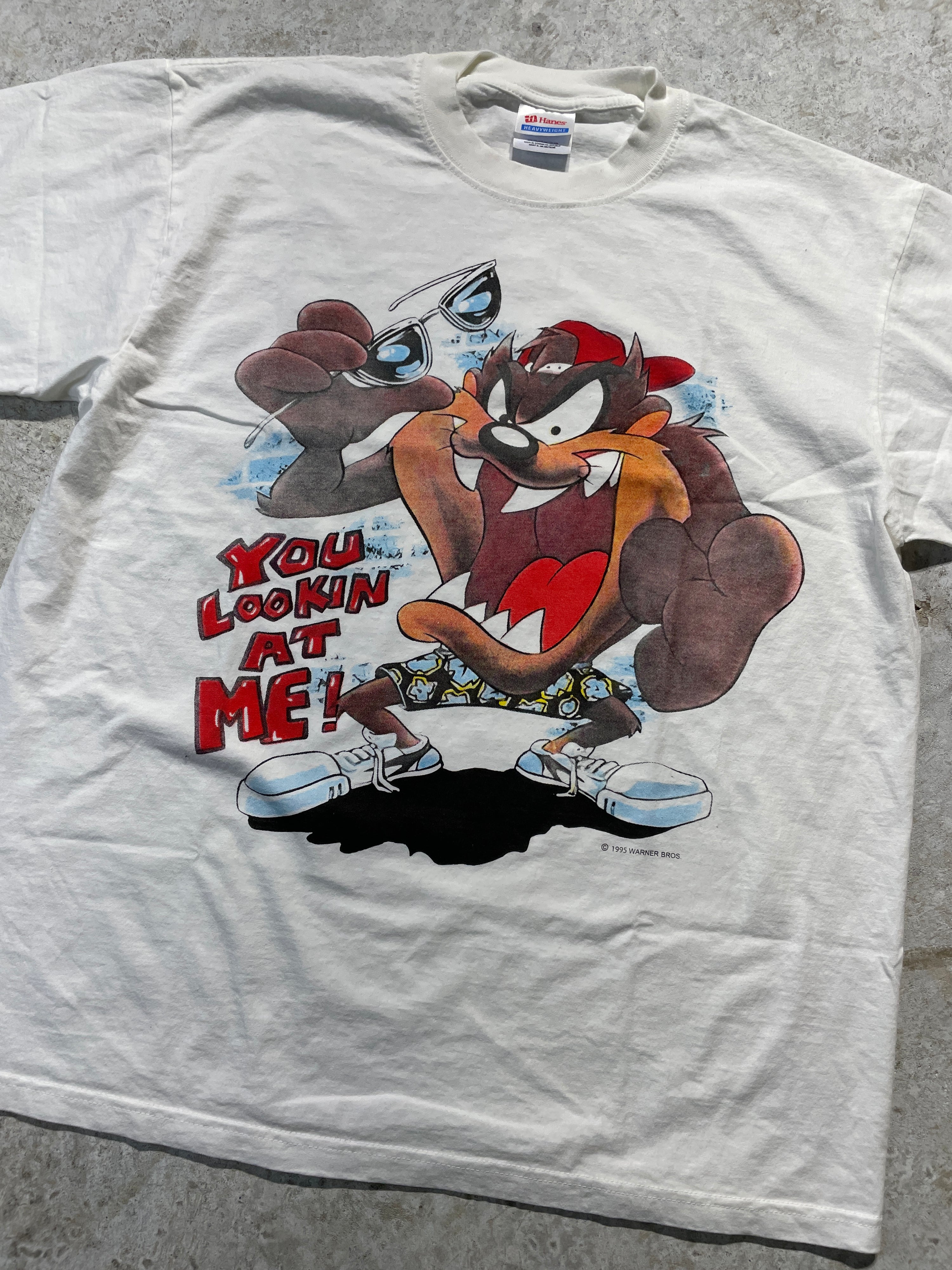 1993 Go Skate Tasmanian Cartoon Tee (X-Large)