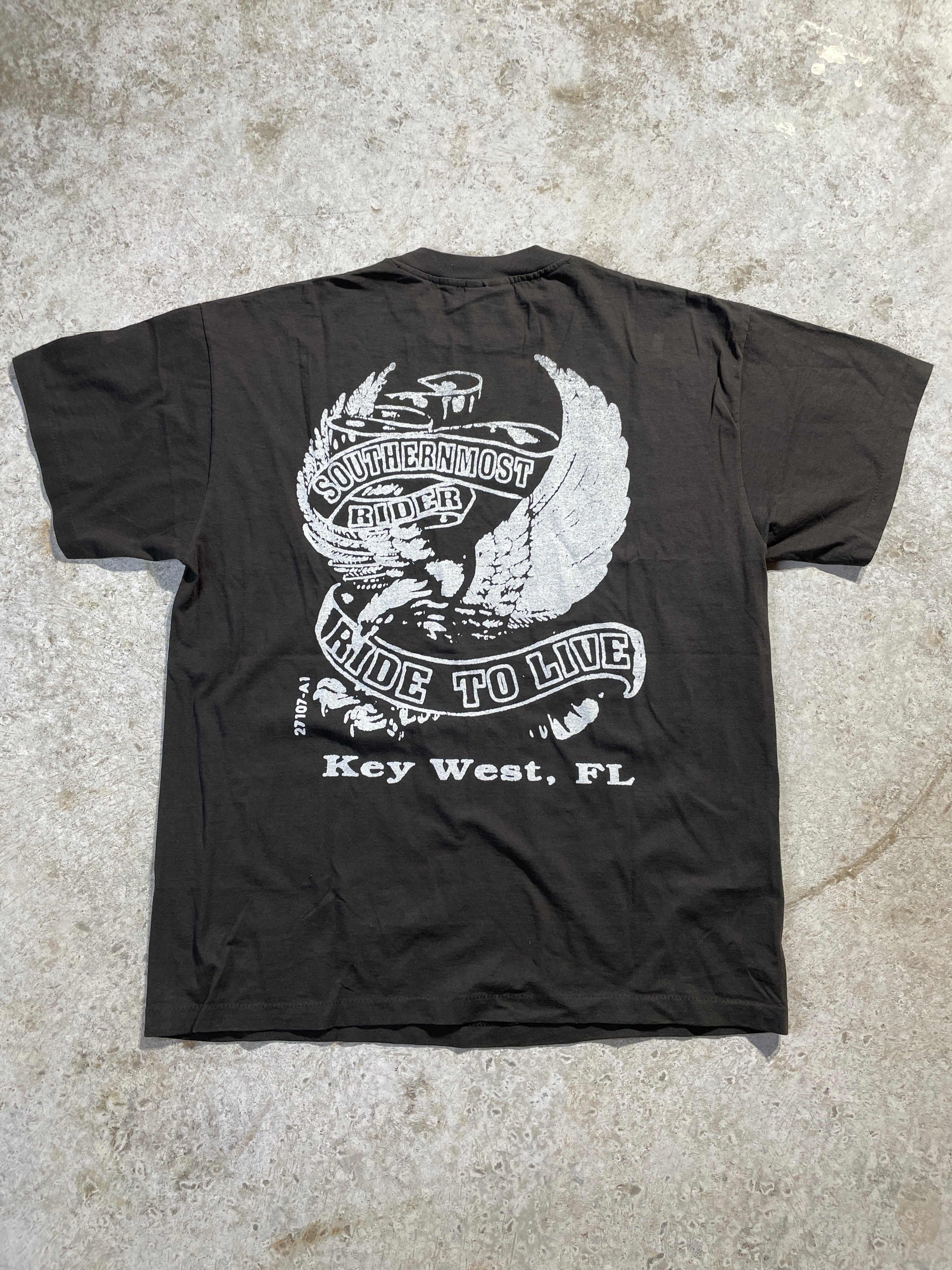 1995 Harley Davidson Bald Eagle Key West Tee (Large)