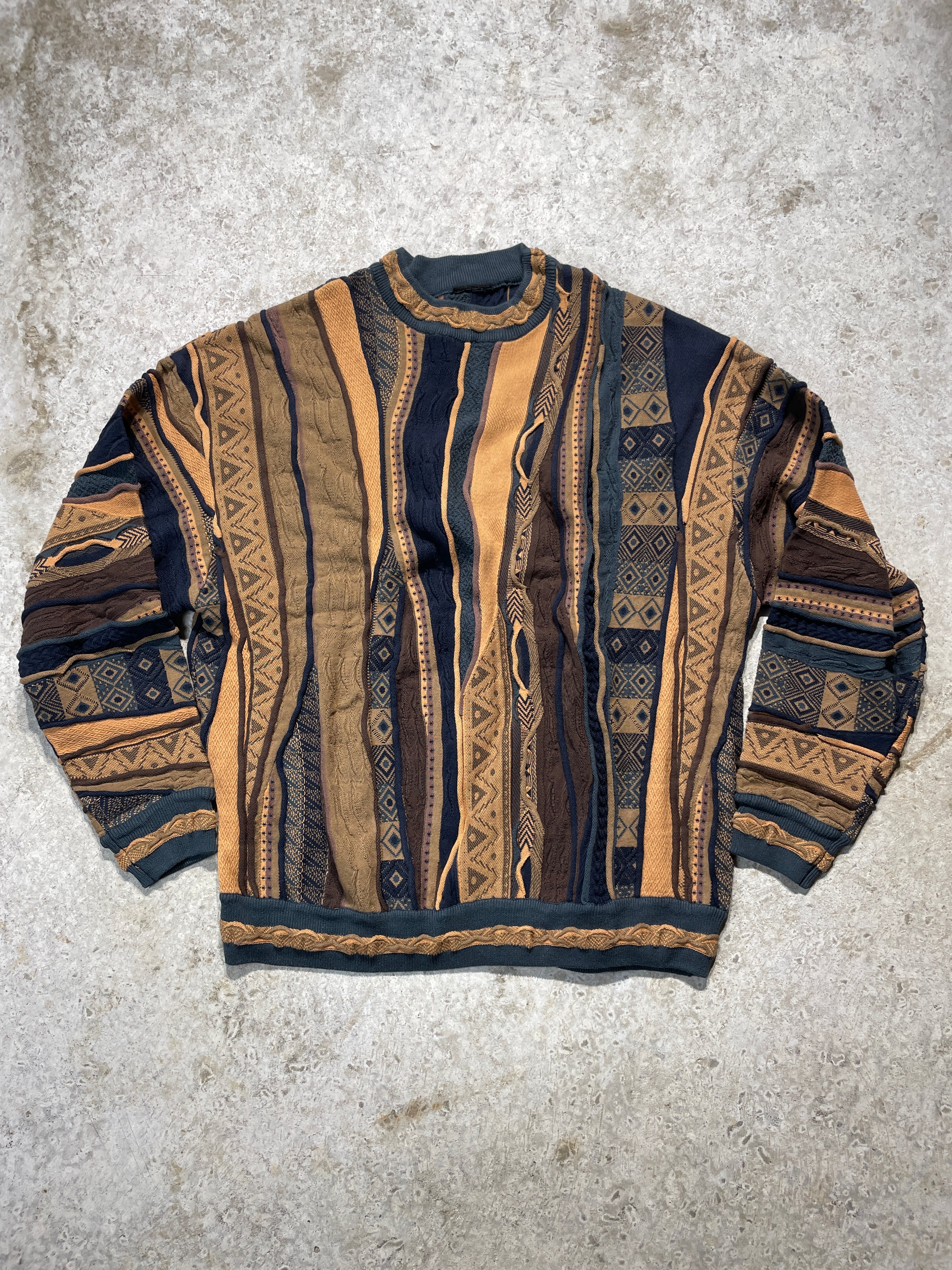 Vintage Coogi Style Sweater (Large-XLarge)