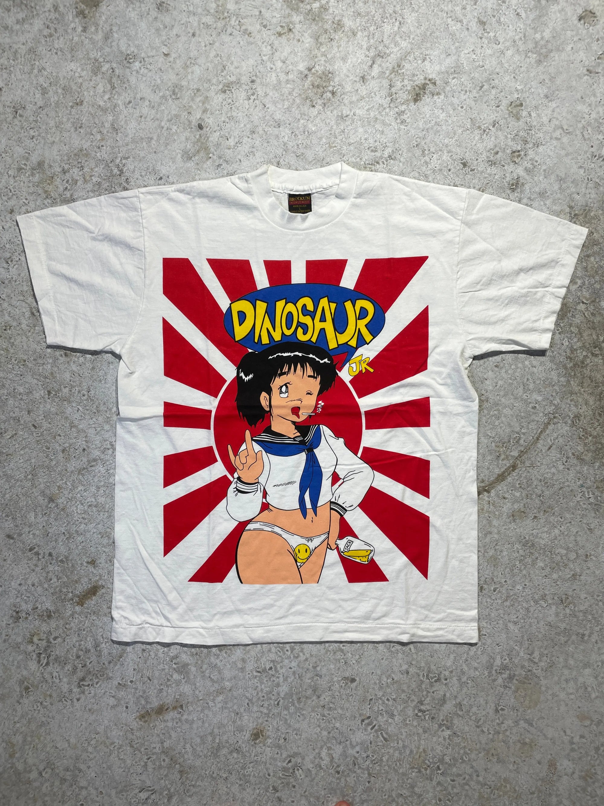 1990s Dinosaur Jr Rock Band Tee (Large) - Tee - Vintage - Vintage64