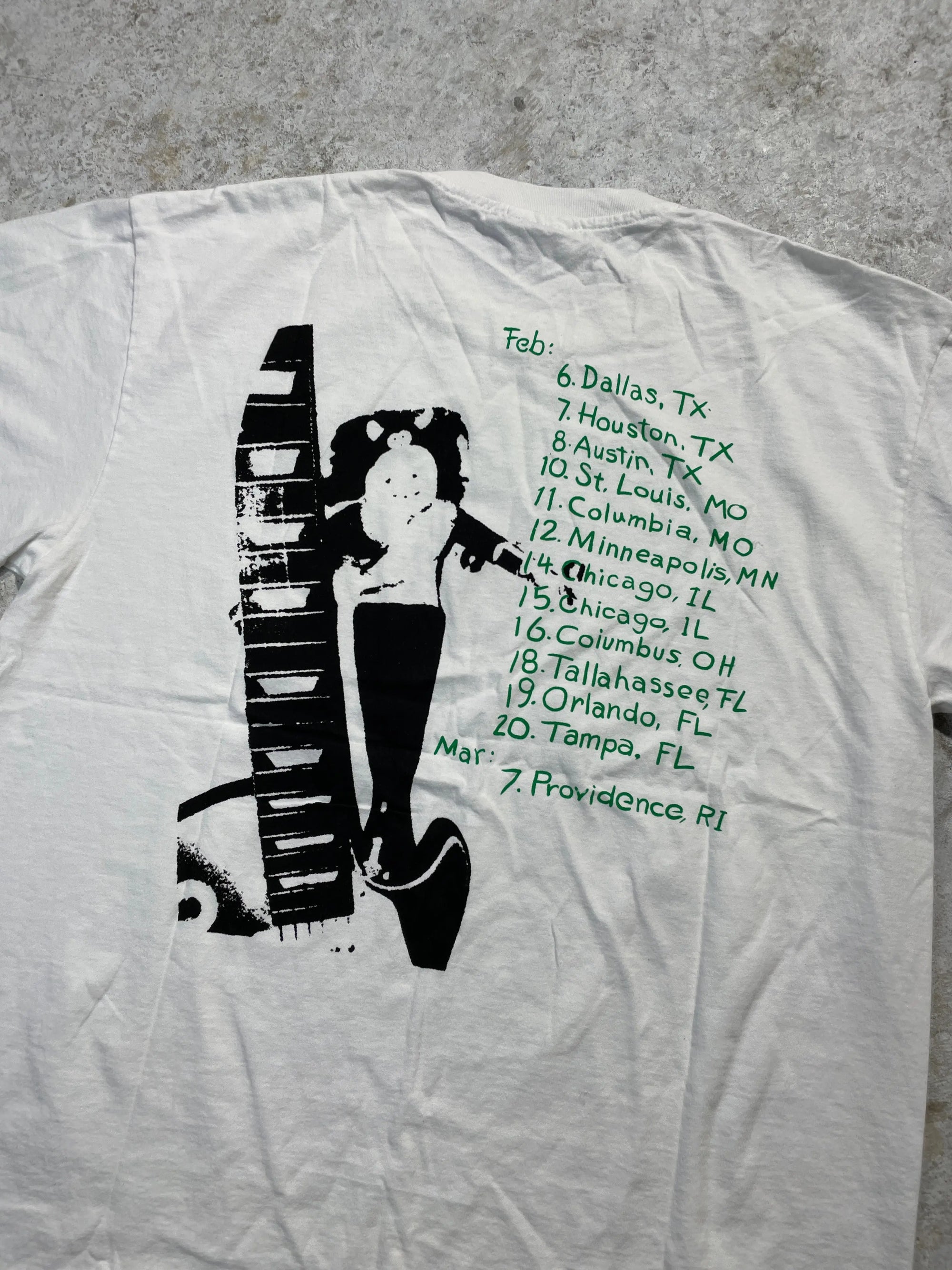 1991 Dinosaur Jr Band Tour Tee (X-Large) Tee - Vintage64.com - []