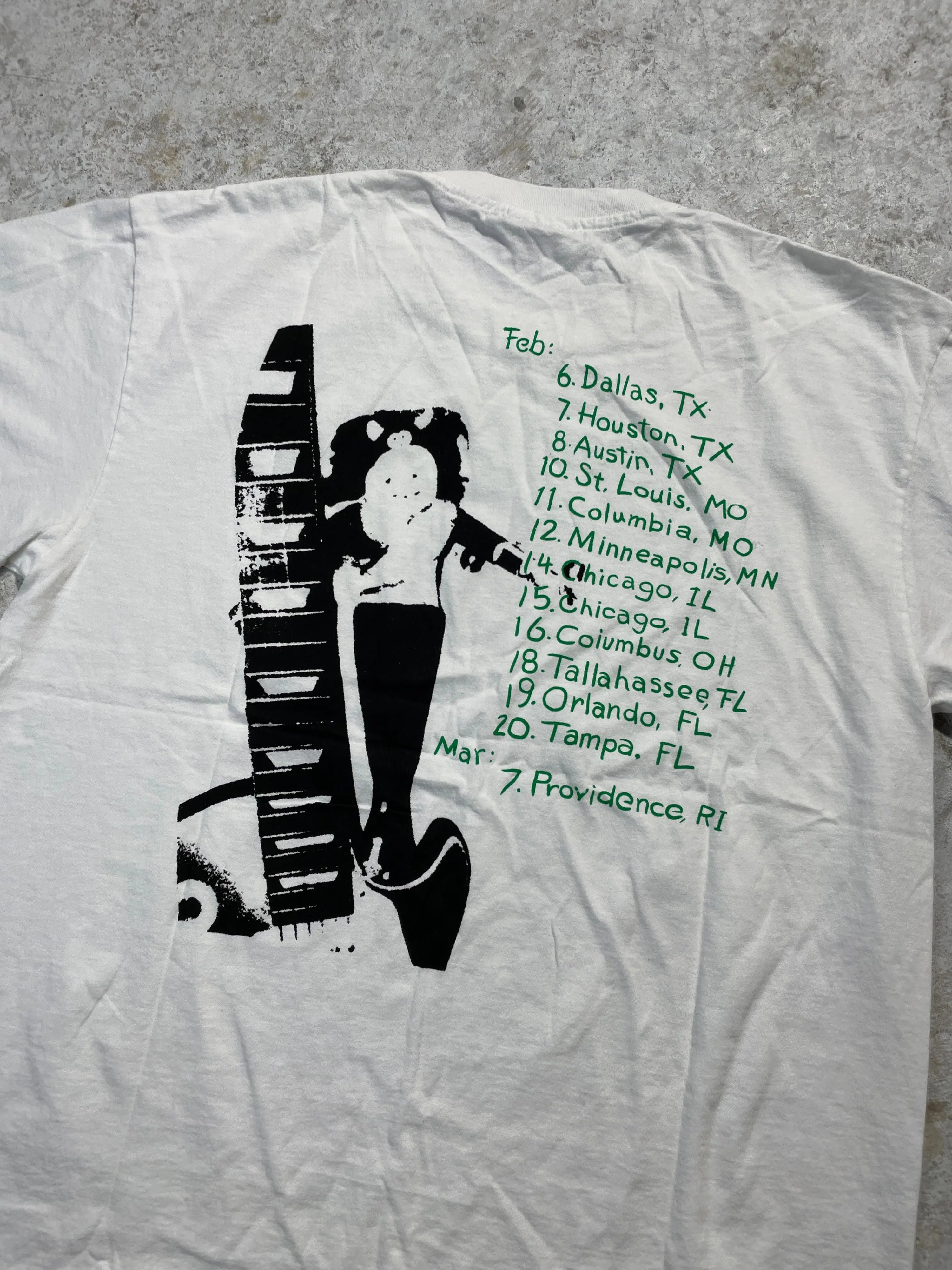 1991 Dinosaur Jr Band Tour Tee (X-Large) Tee - Vintage64.com - []