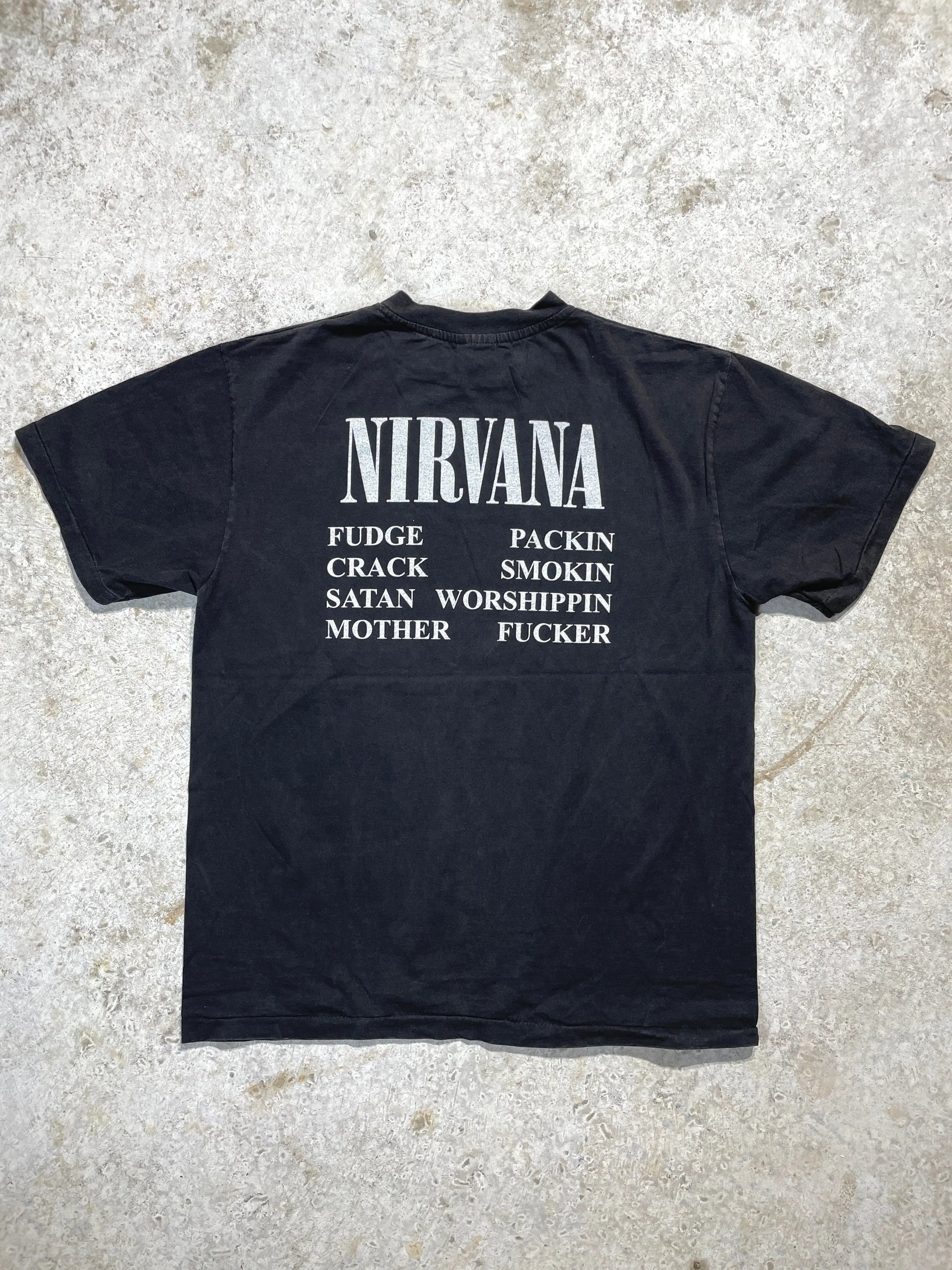1992 Nirvana Incesticide Album Tee (X-Large) - Tee - Vintage - Vintage64