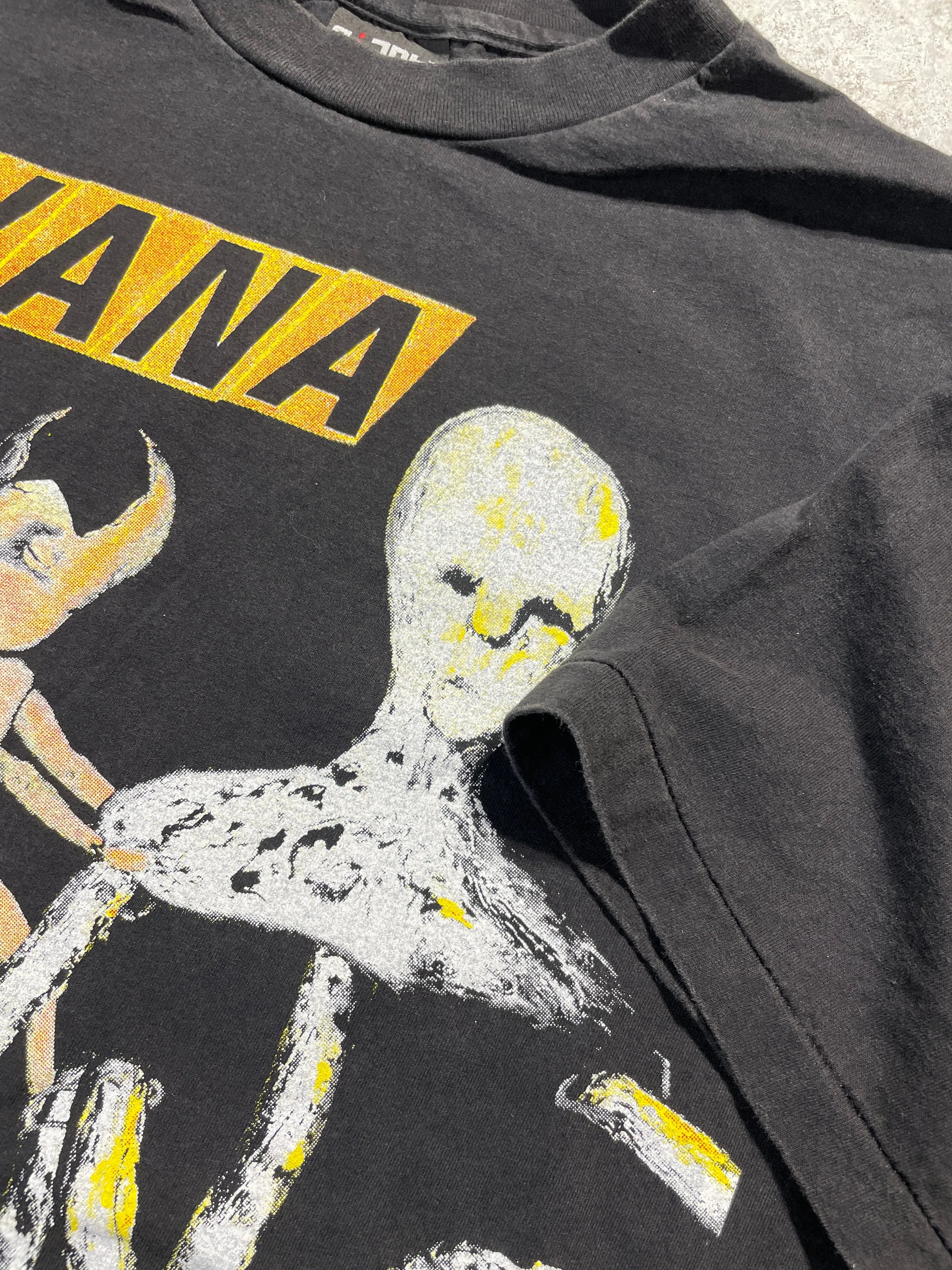 1992 Nirvana Incesticide Album Tee (X-Large) - Tee - Vintage - Vintage64