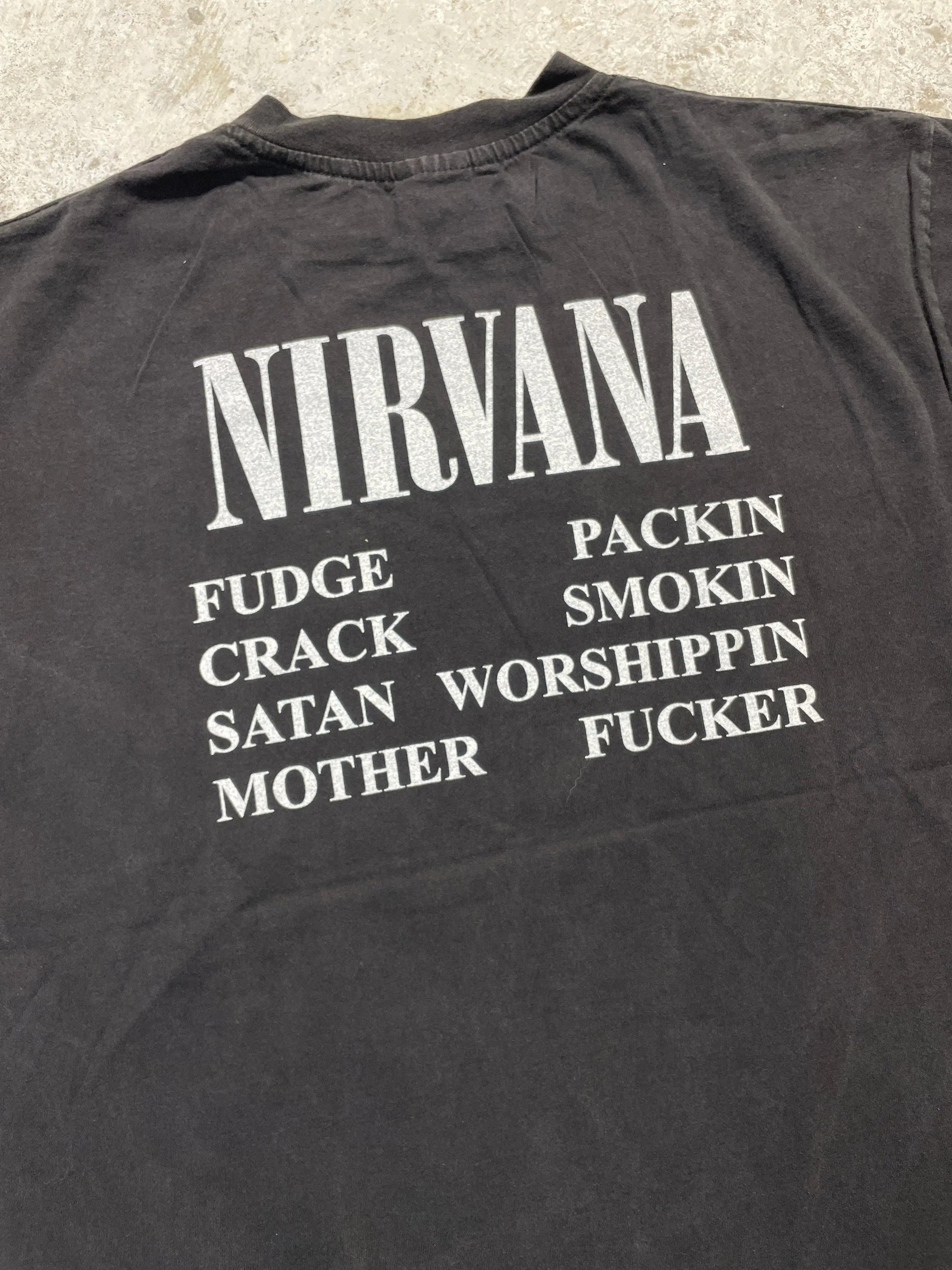 1992 Nirvana Incesticide Album Tee (X-Large) - Tee - Vintage - Vintage64