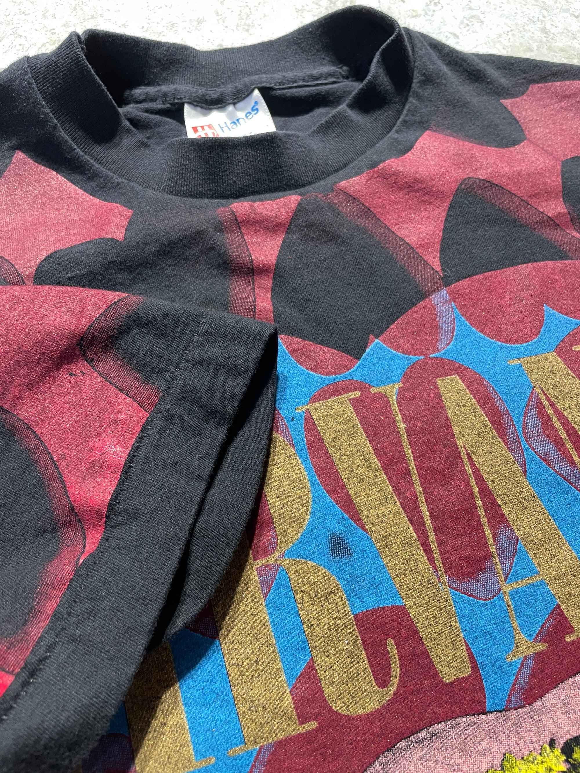 1993 Nirvana All Over Print Hearts Tee (X-Large) - Tee - Vintage - Vintage64