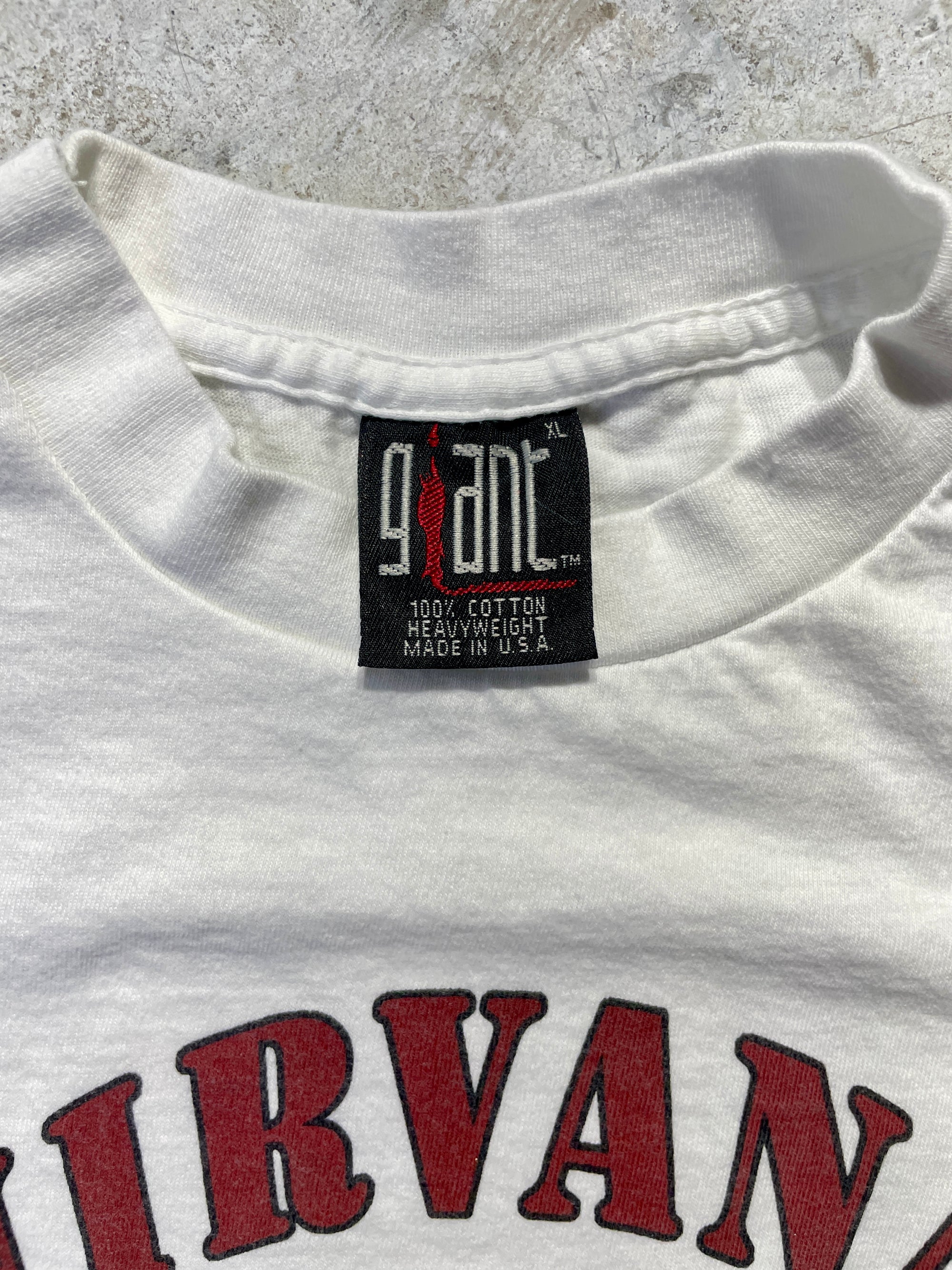 1993 Nirvana World Tour Tee (X-Large) - Tee - Vintage - Vintage64