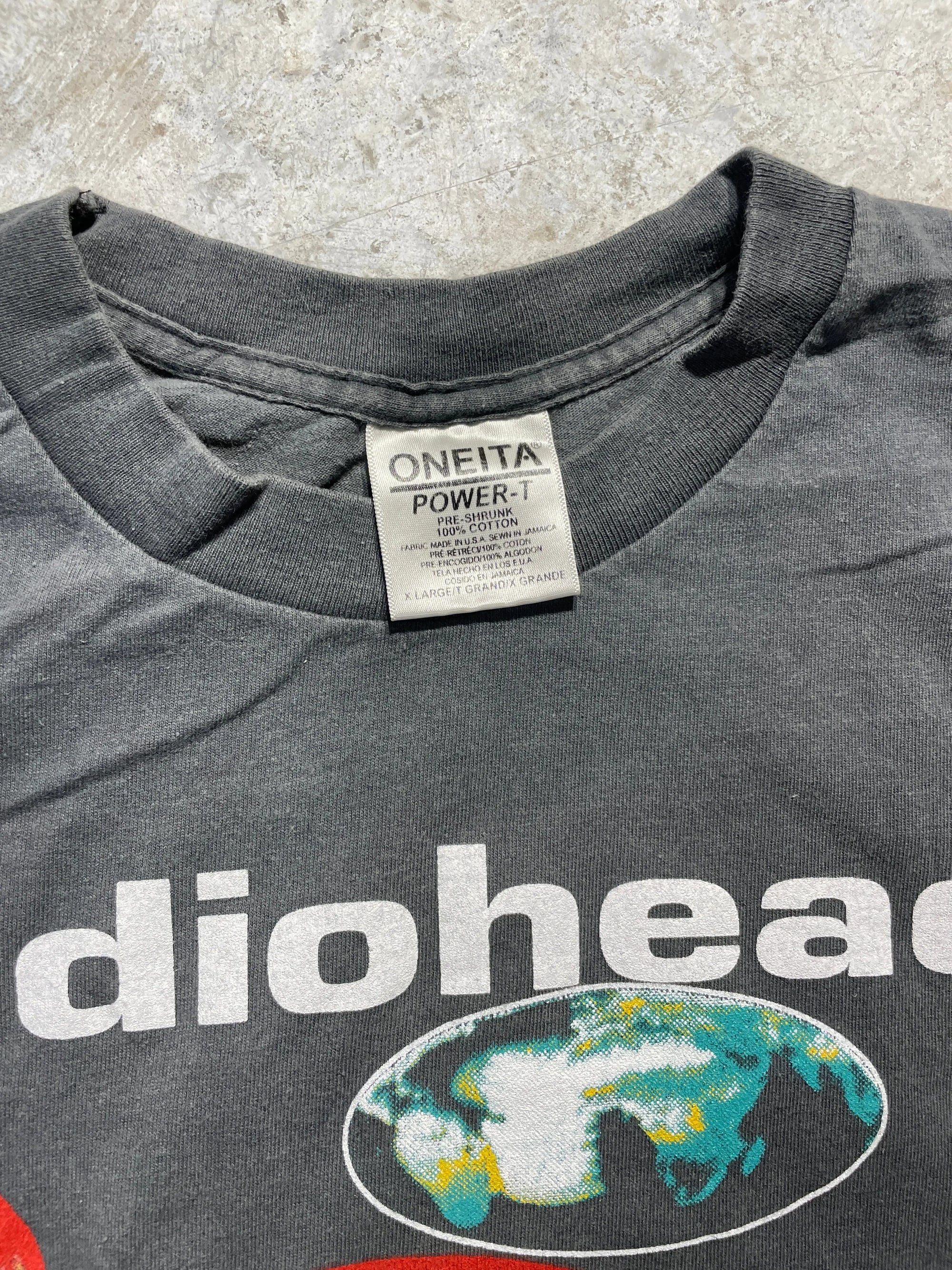 1995 Radiohead The Bends Tour (X-Large) Tee - Vintage64.com - []