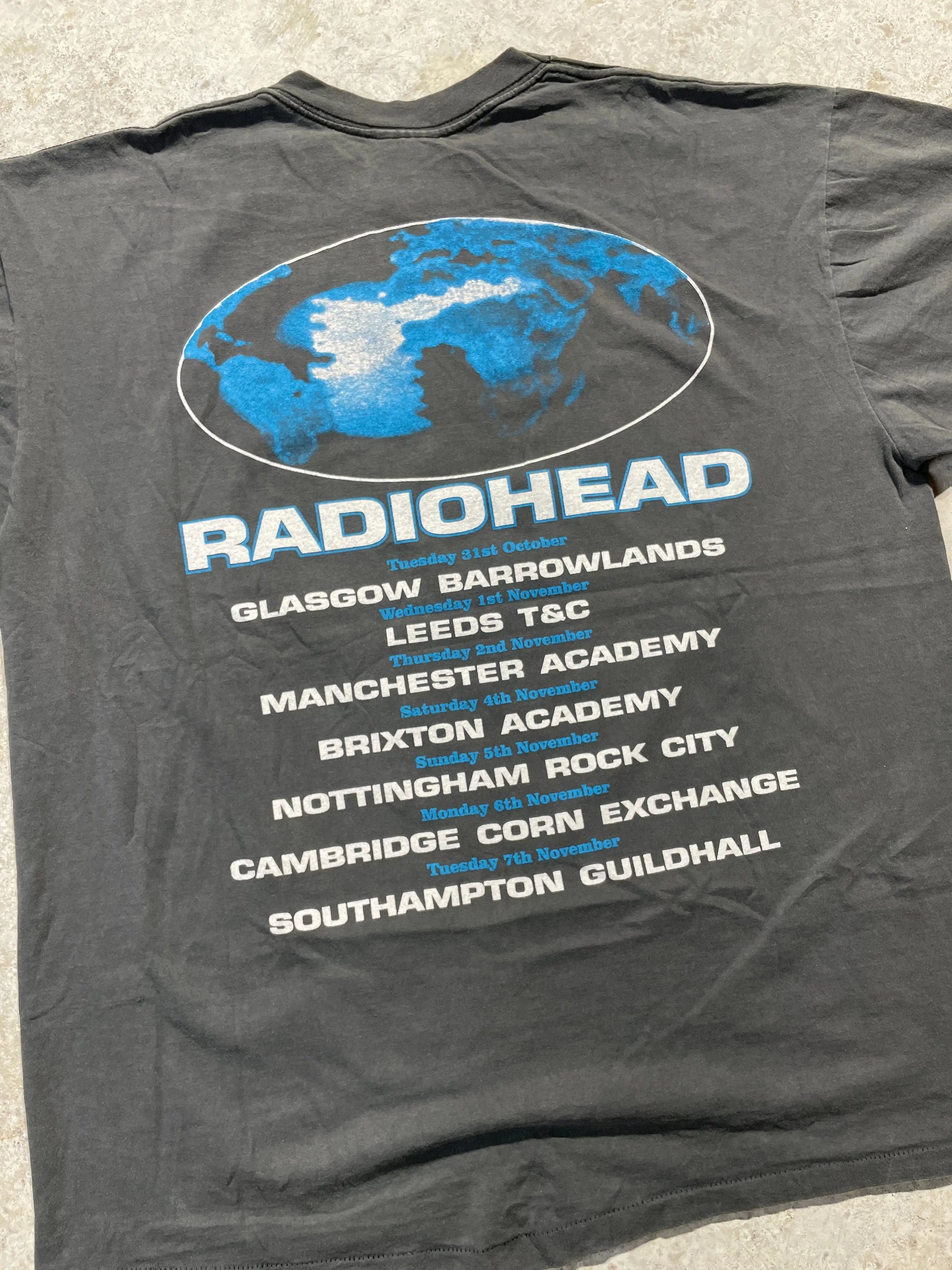 1995 Radiohead The Bends Tour (X-Large) Tee - Vintage64.com - []