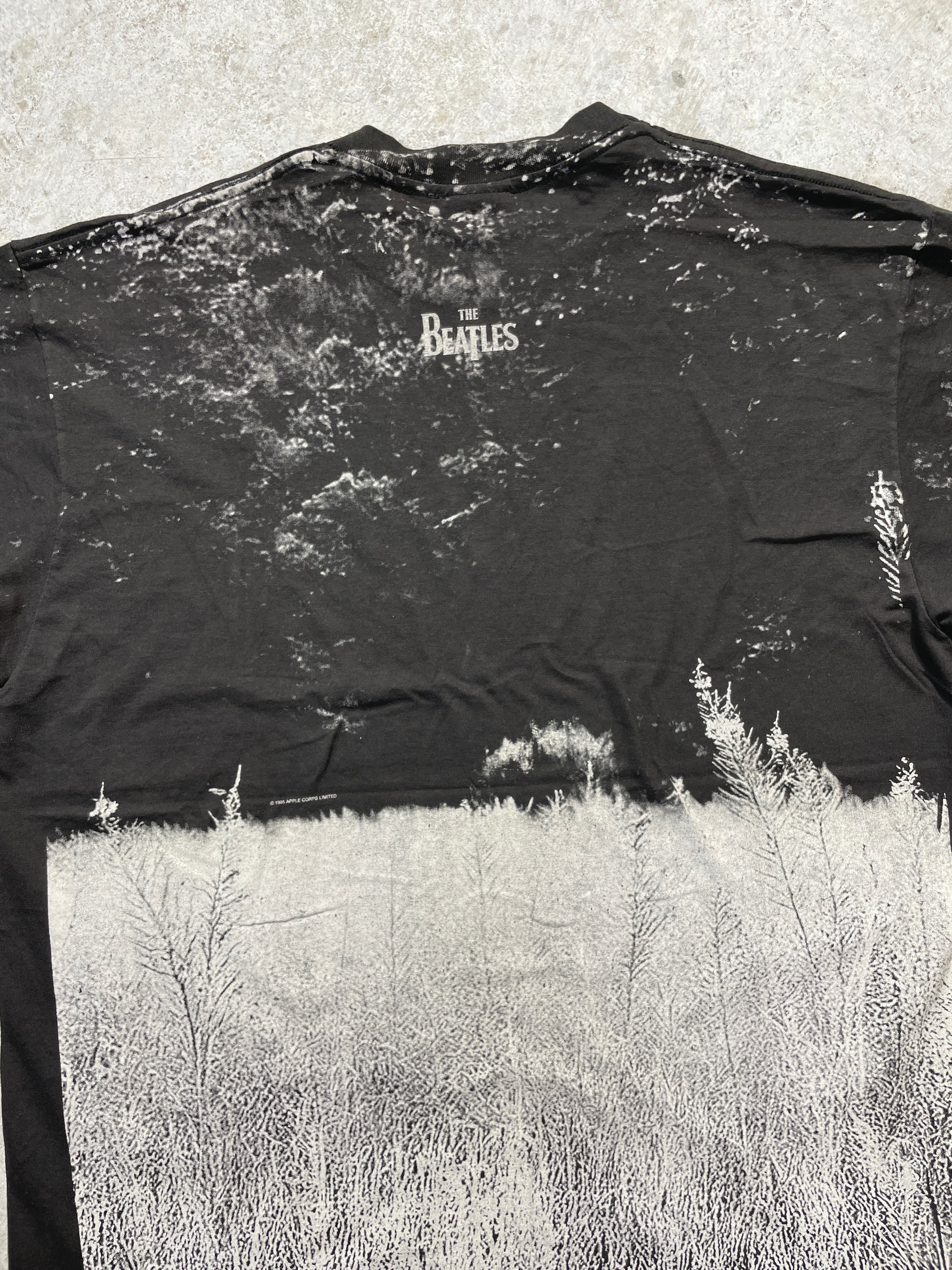 1995 The Beatles Field of Grass All Over Print Tee (X-Large) - Tee - Vintage - Vintage64