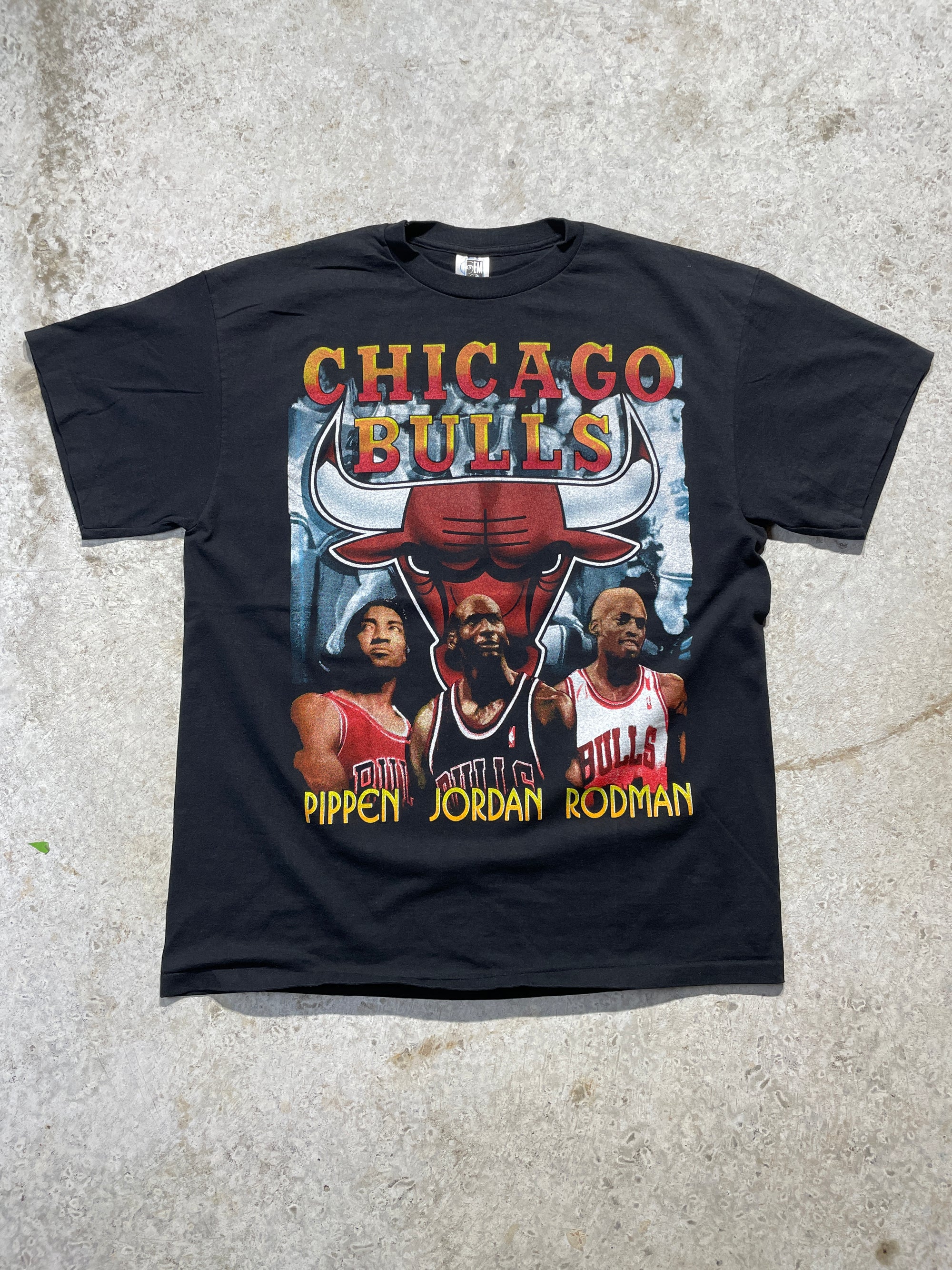 1996 Chicago Bulls NBA Championship Tee (X-Large) - Tee - Vintage - Vintage64
