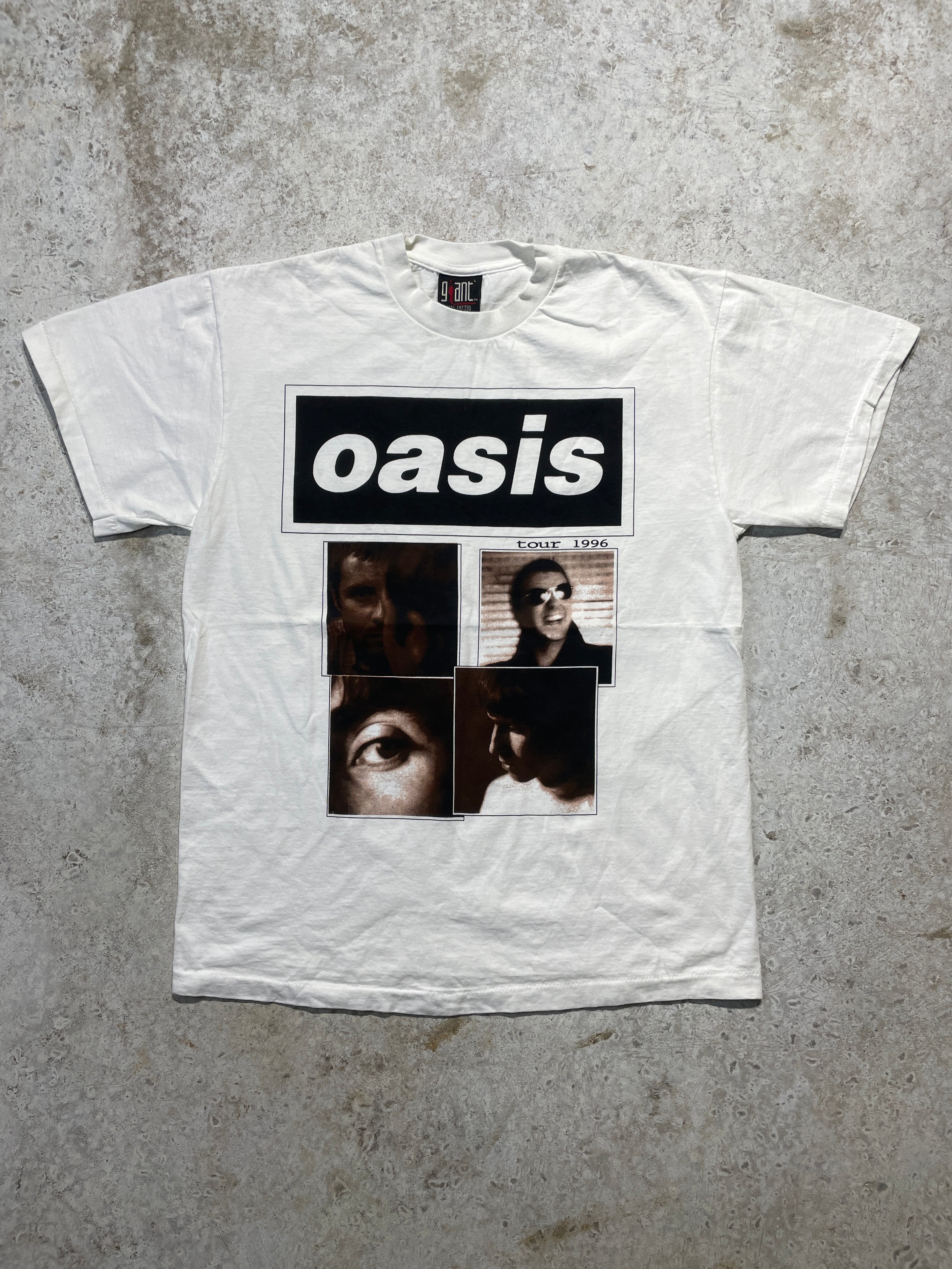 1996 Oasis Band Tour Tee (Large) - Tee - Vintage - Vintage64