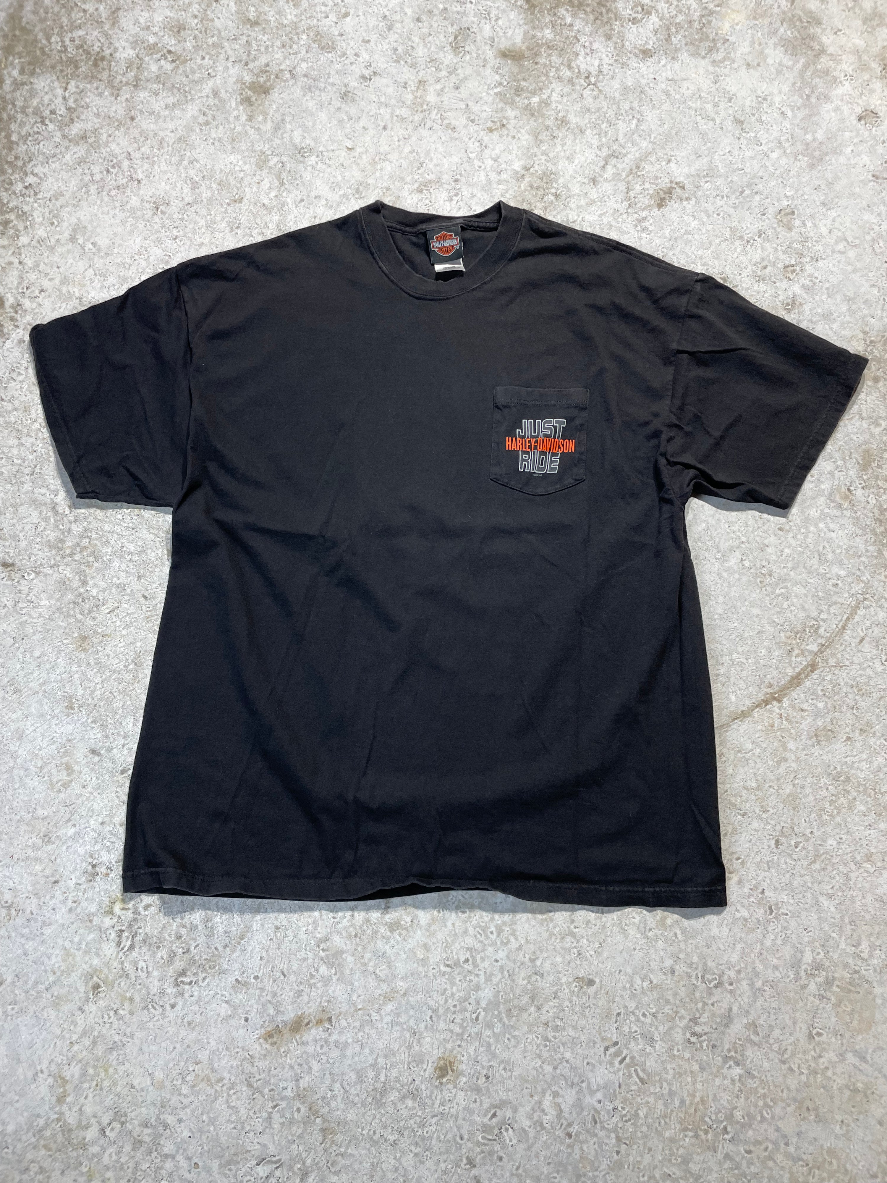1997 Shelton’s Harley Davidson North Carolina (XL), Tee - Vintage64.com