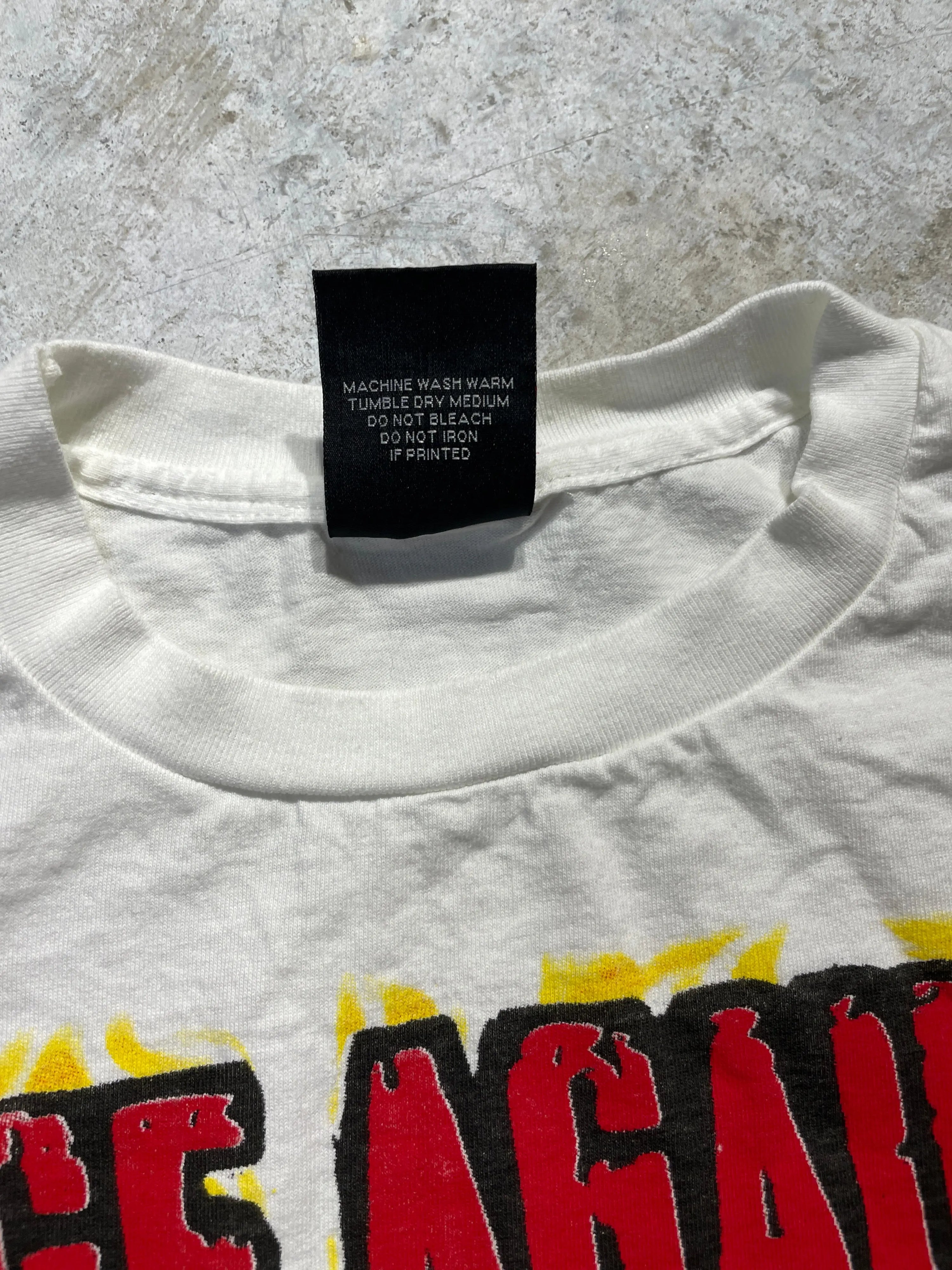 1997 Wutang Clan & Rage Against The Machine Tee (Large) - Tee - Vintage - Vintage64