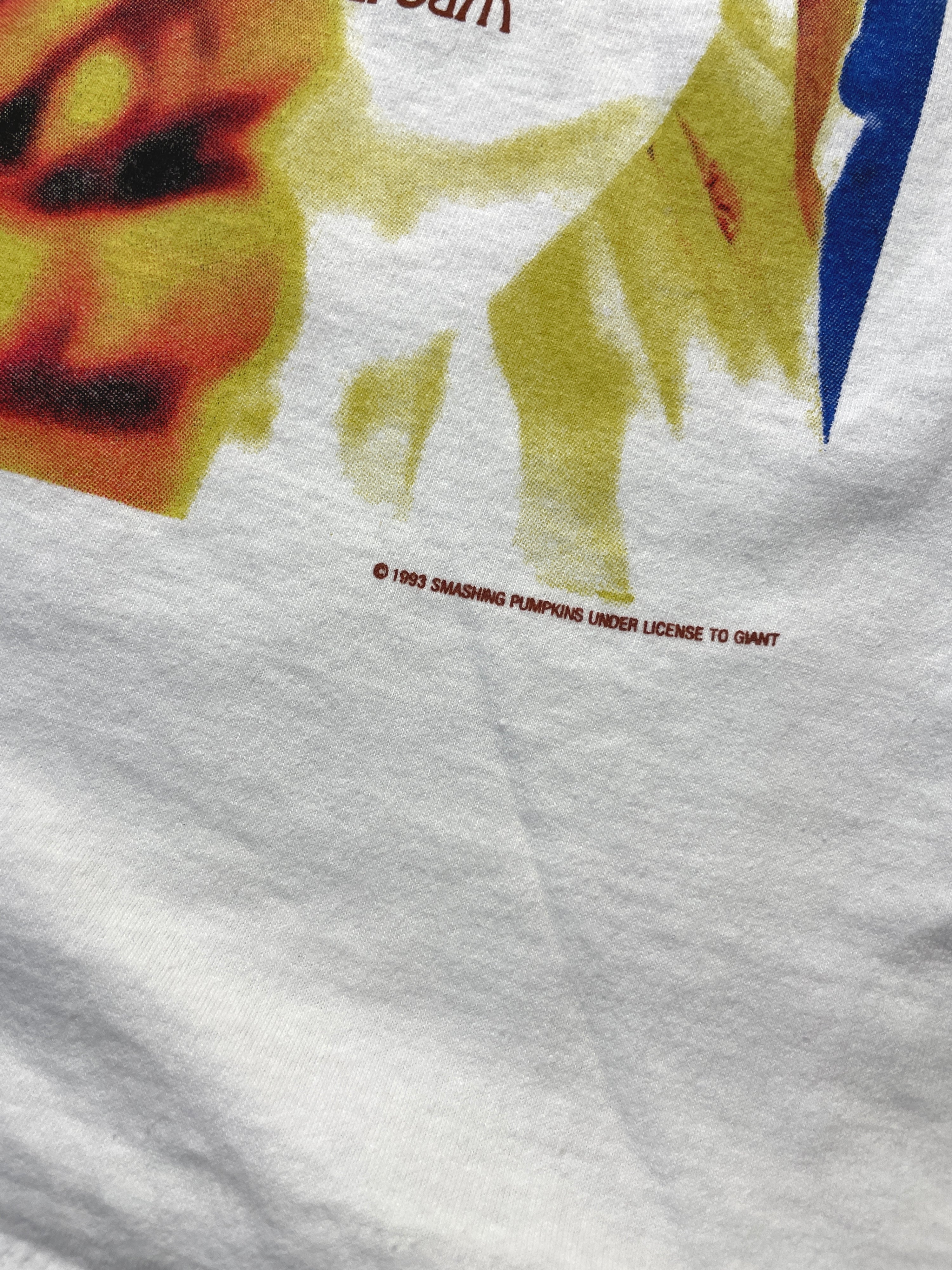 1993 Smashing Pumpkins Rock Invasion Tee (X-Large) Tee - Vintage64.com - []