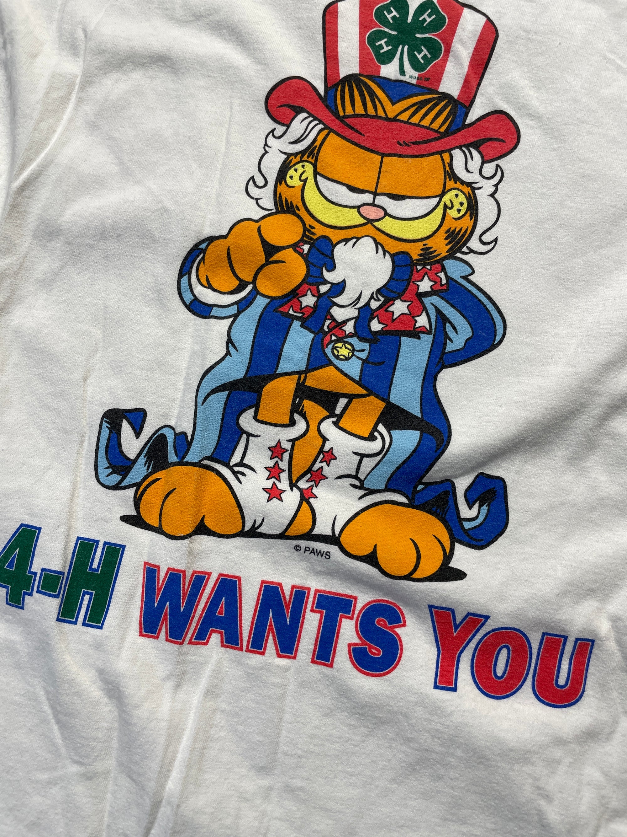 Garfield 4-H Wants You Tee (XX-Large)