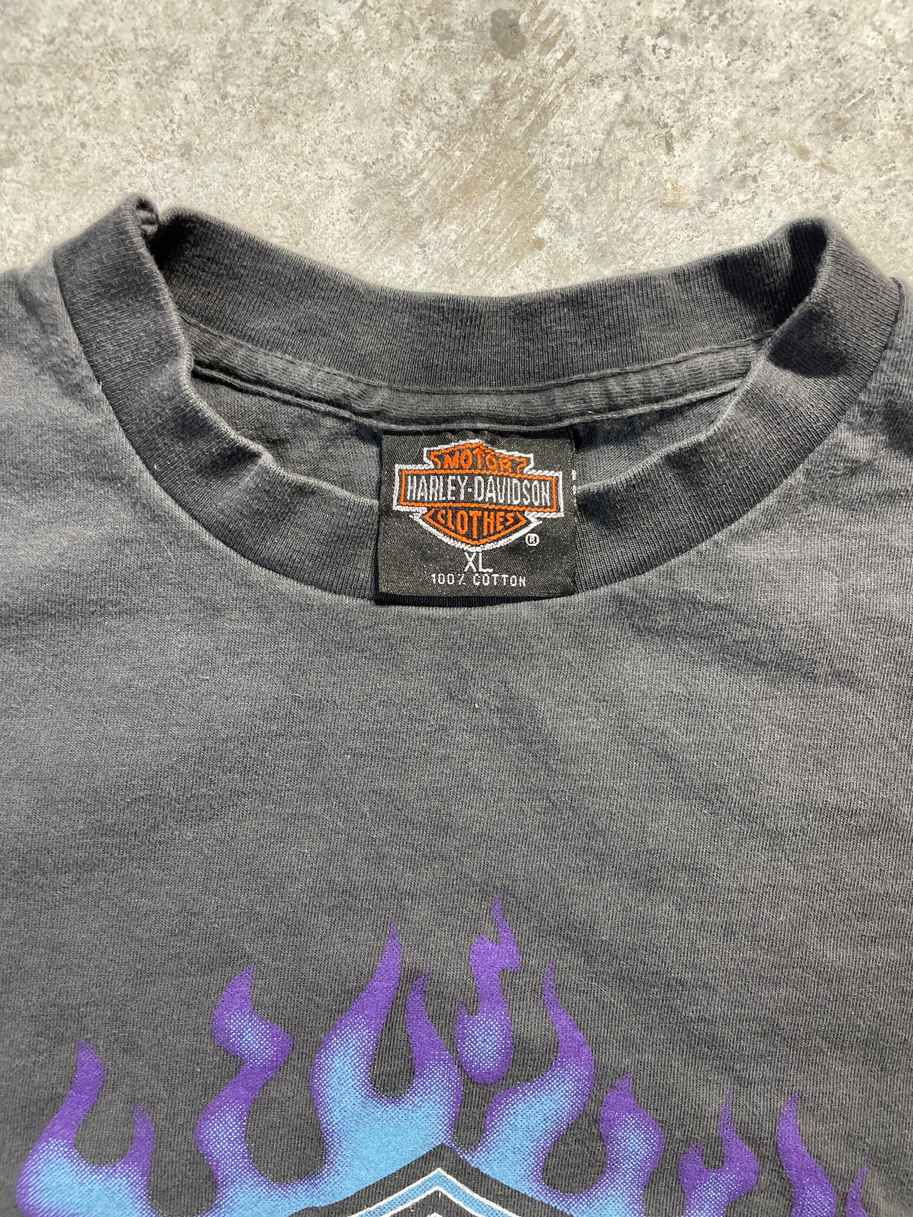 2005 Blue Harley Davidson Yuma Arizona Long Sleeve (X-Large)
