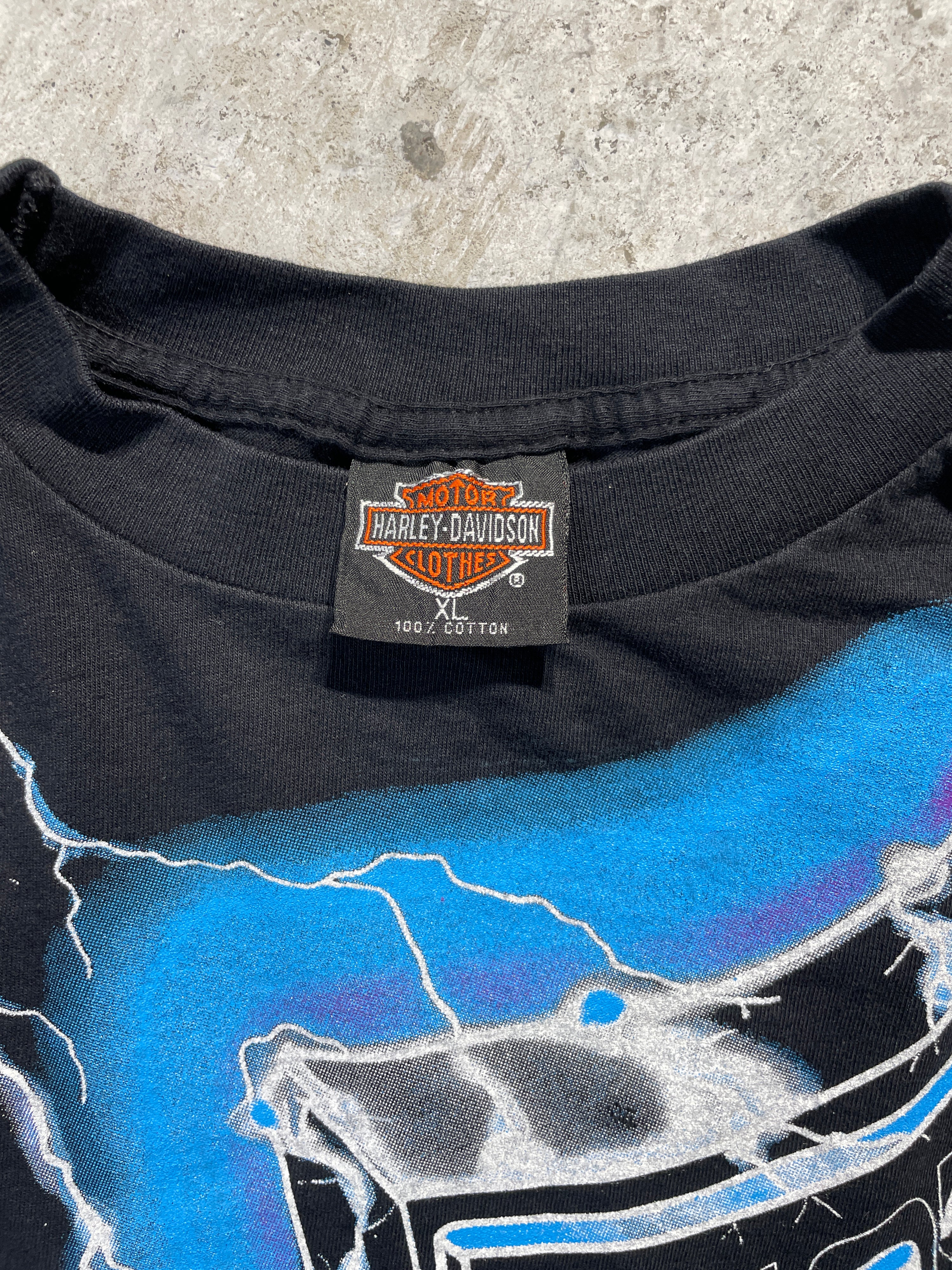 2001 Harley Davidson Bloomington Indiana Tee (X-Large)