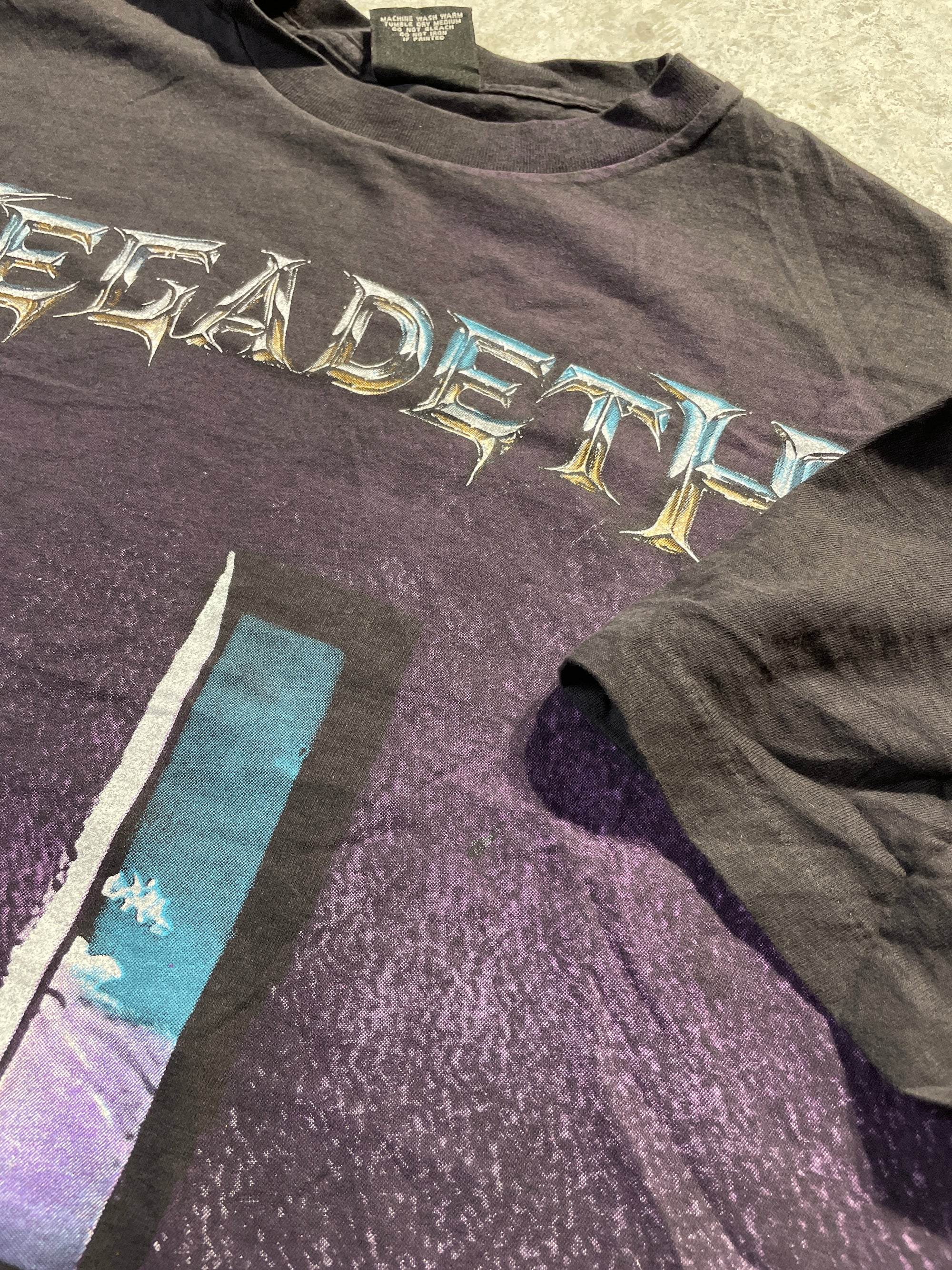 1992 Megadeth All Over Print Tee (X-Large)