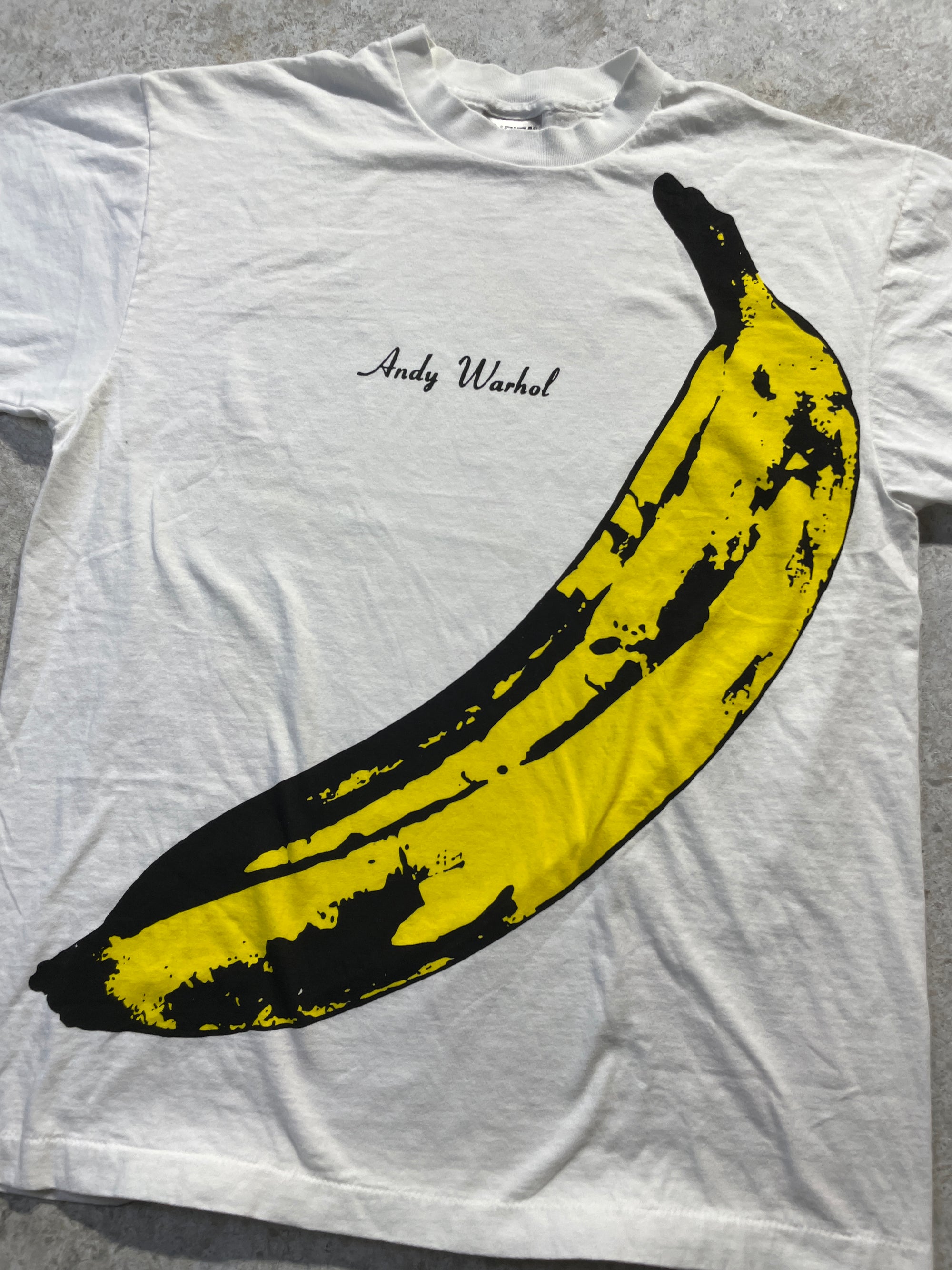 Andy Warhol Banana Art Tee (Large)