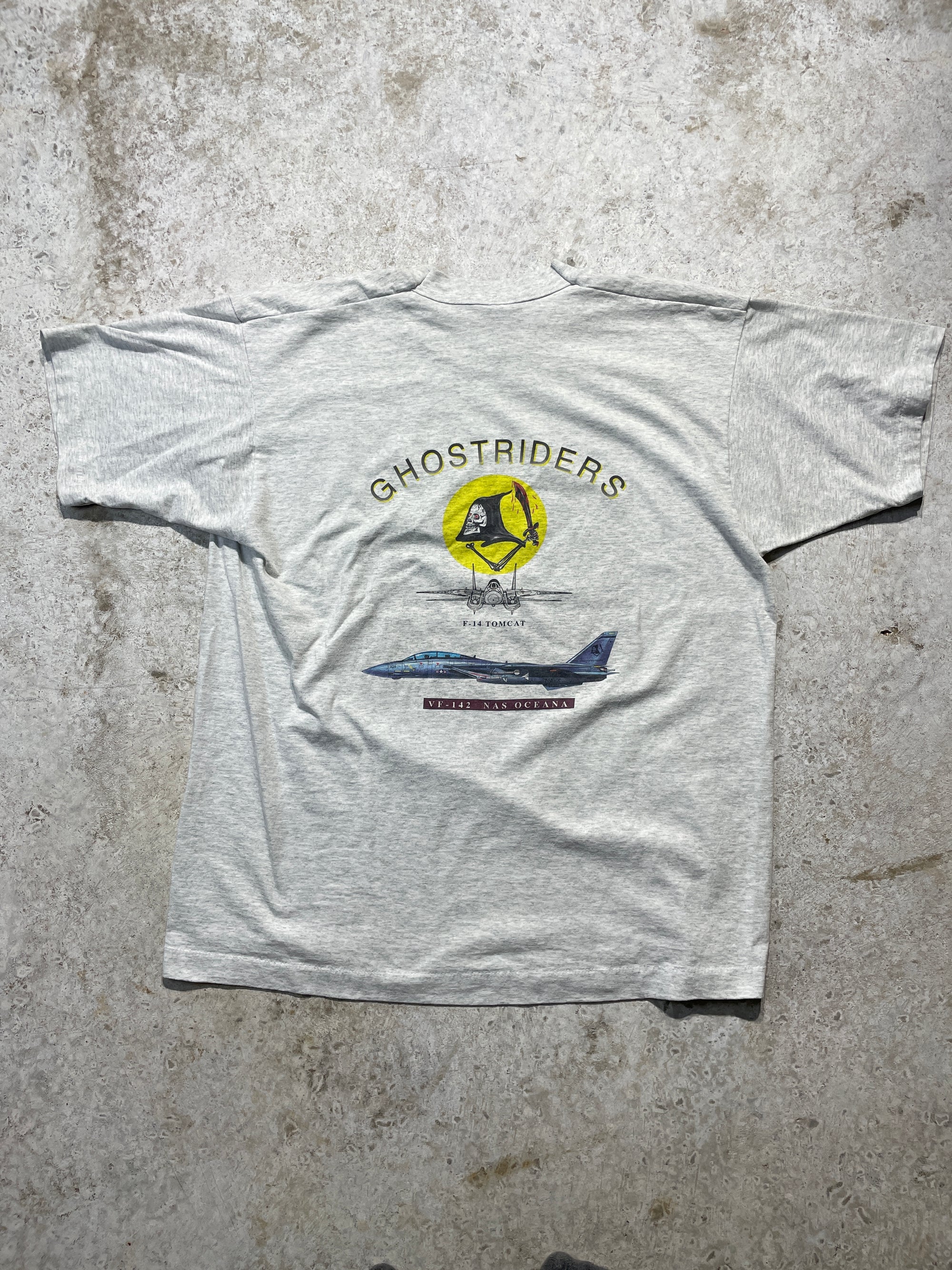 90s F-14 Tomcat GhostRiders Tee (X-Large)