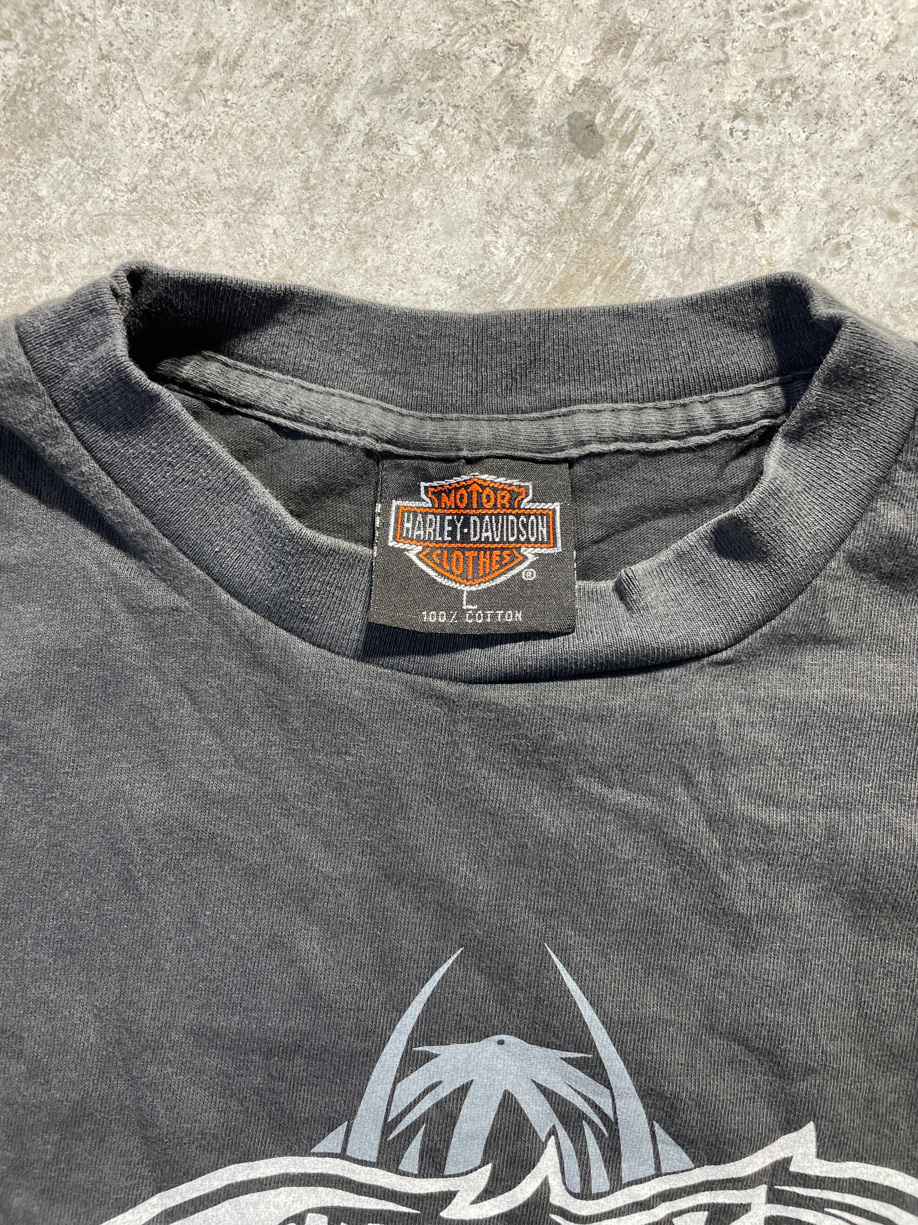 2000s California Harley Davidson Spiderweb Long Sleeve (Large)
