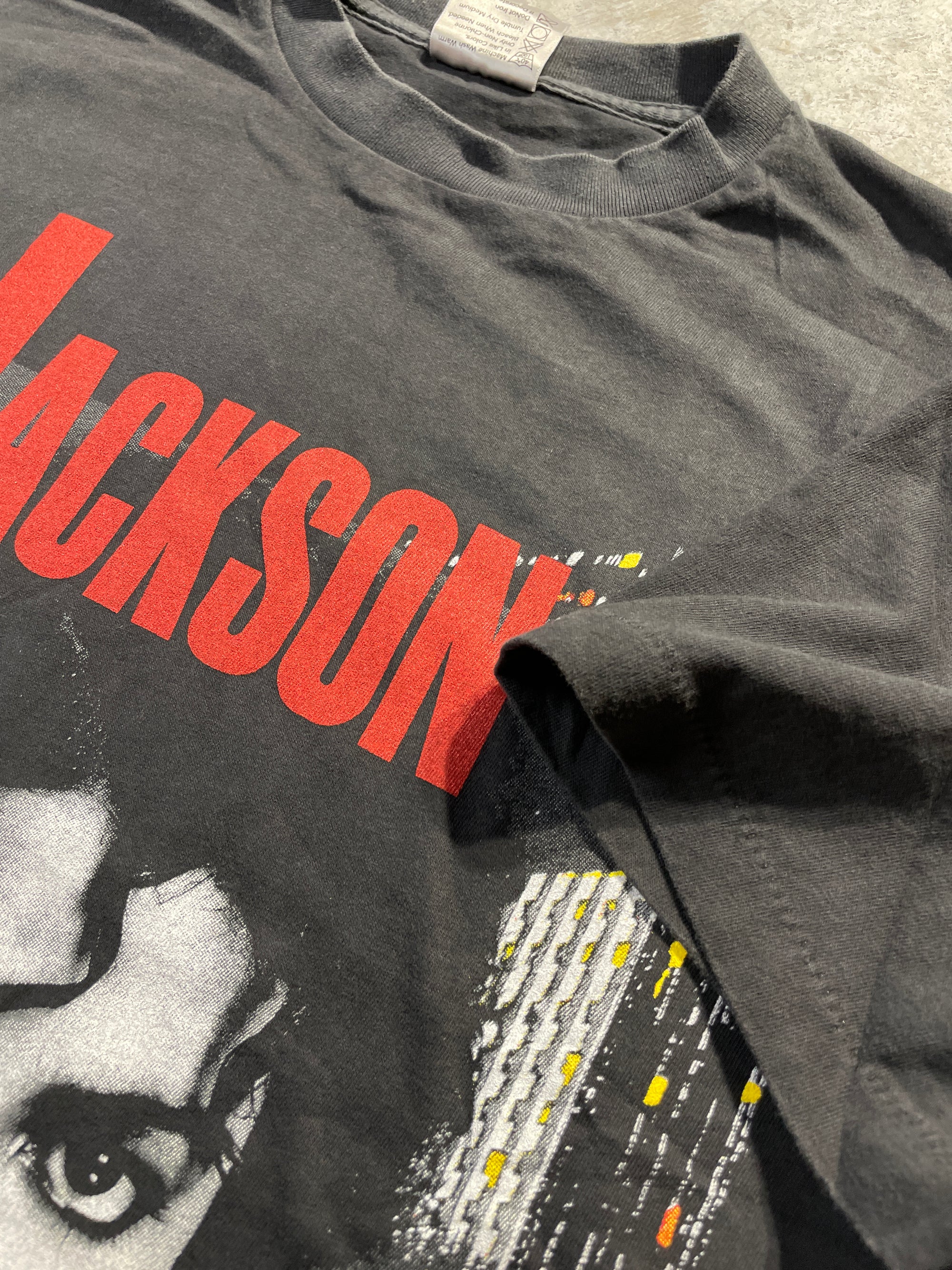 1988 Michael Jackson BAD Tour Tee (Large)