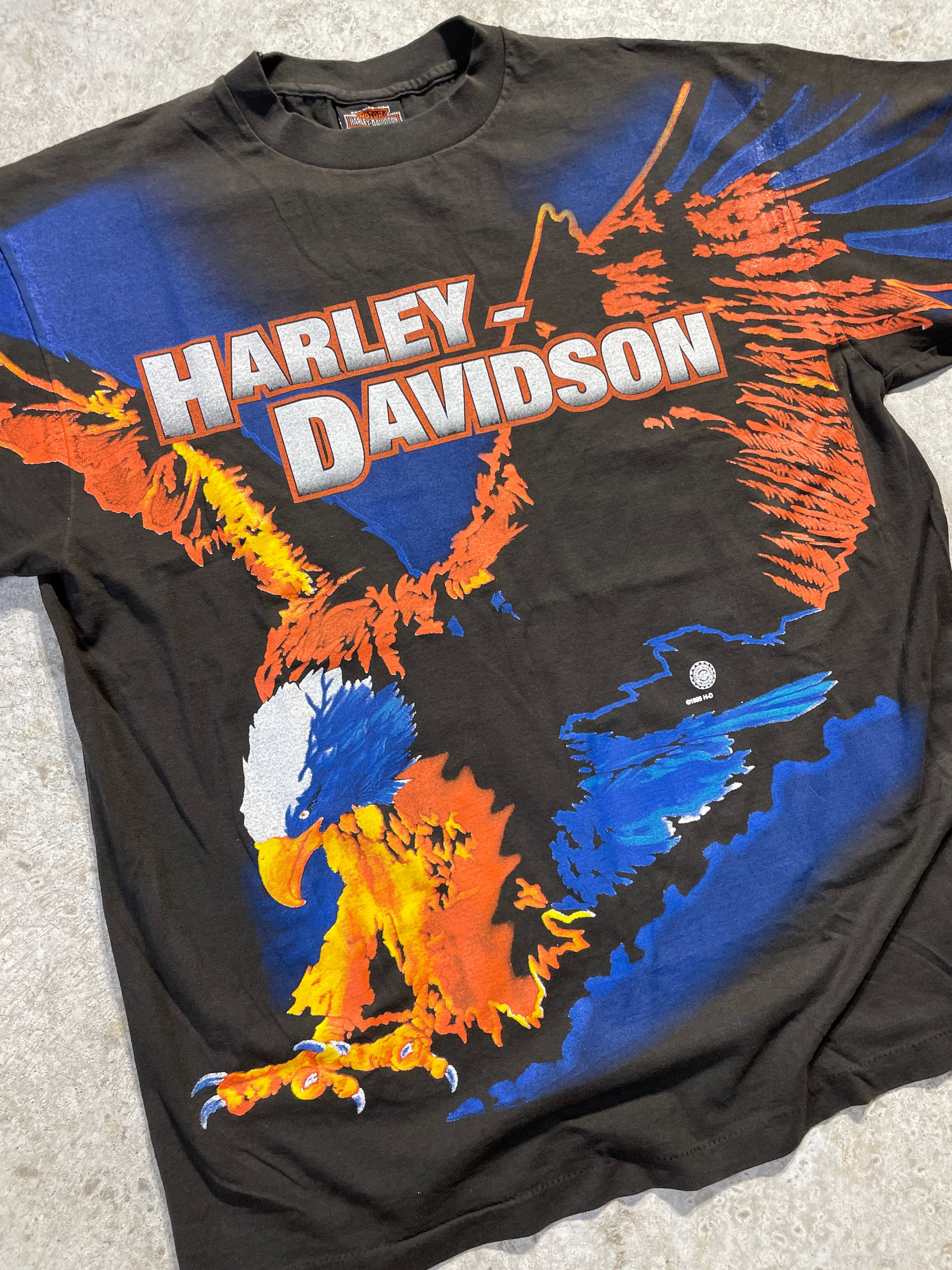 1995 Harley Davidson Bald Eagle Key West Tee (Large)