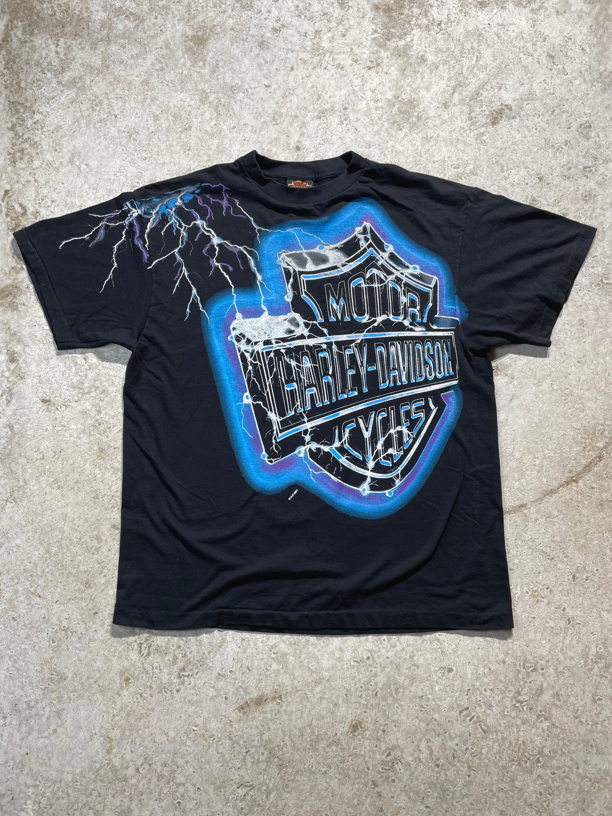 2001 Harley Davidson Bloomington Indiana Tee (X-Large)