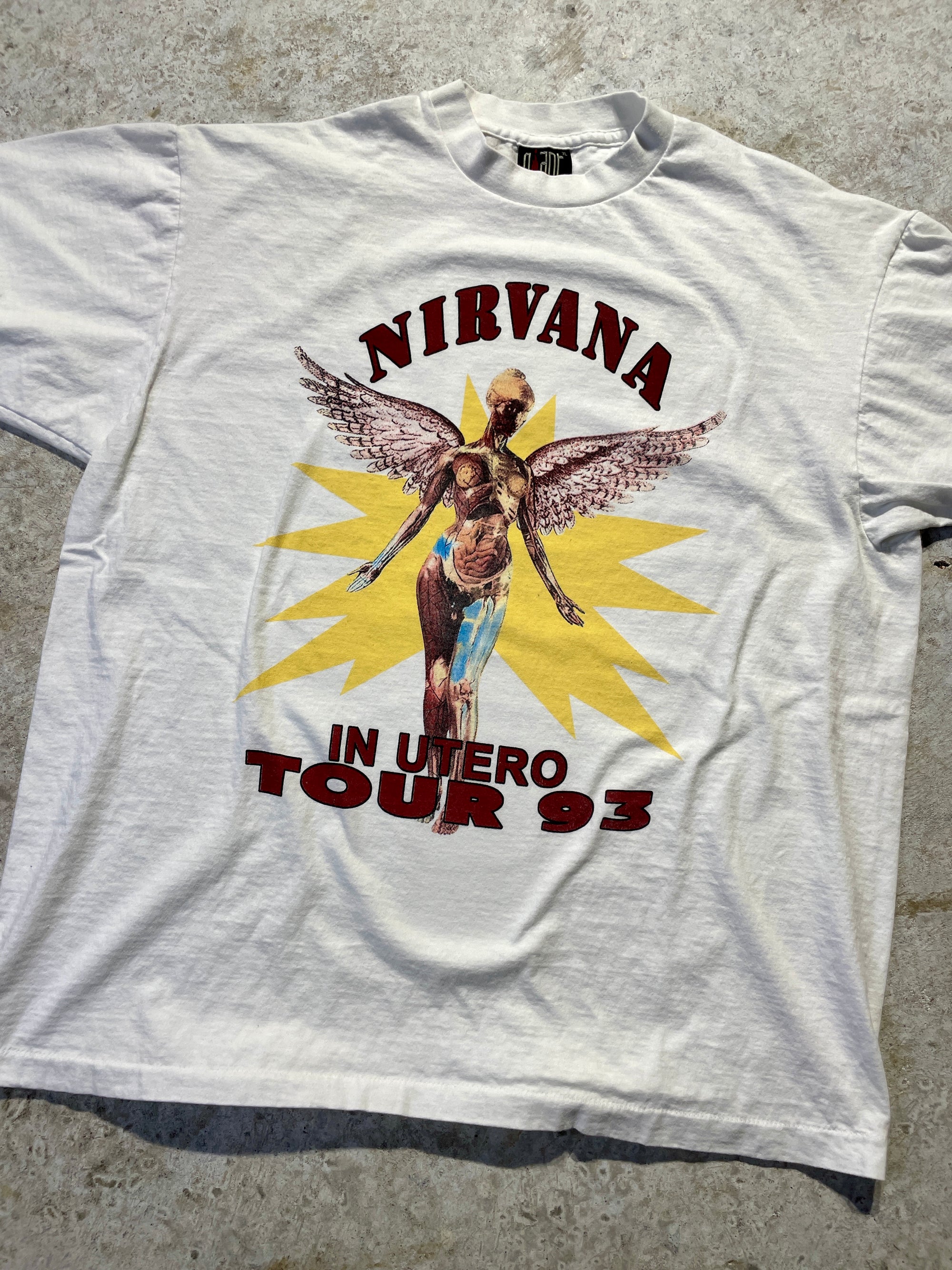 1993 Nirvana World Tour Tee (X-Large)