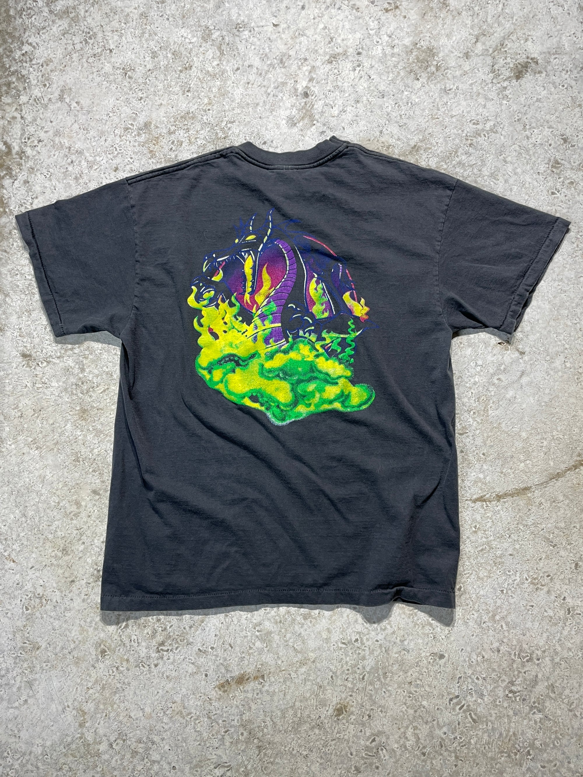 90s Disney Movie Maleficent Villains Tee (Large)