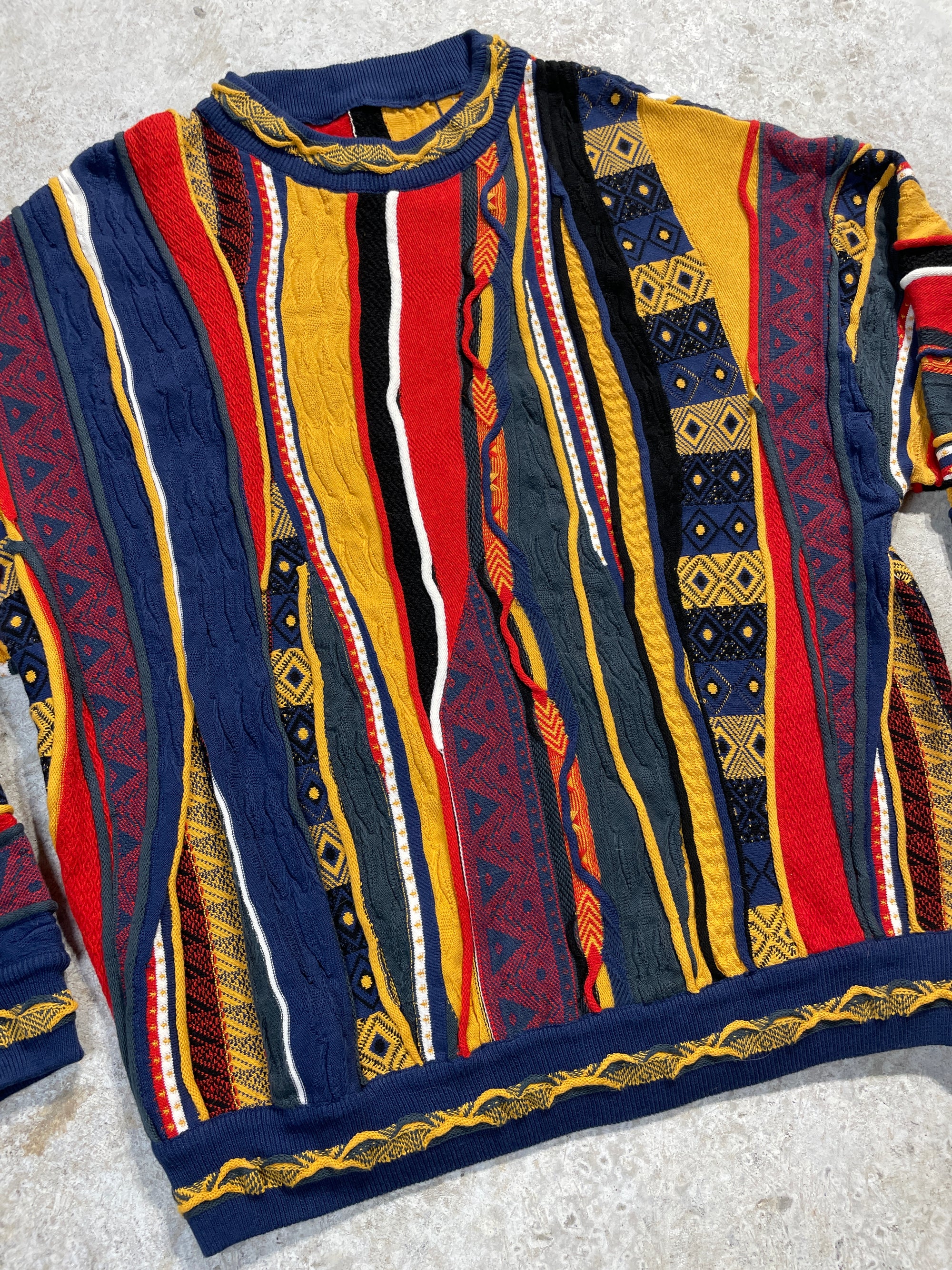 Colorful Coogi Style Sweater (Large)