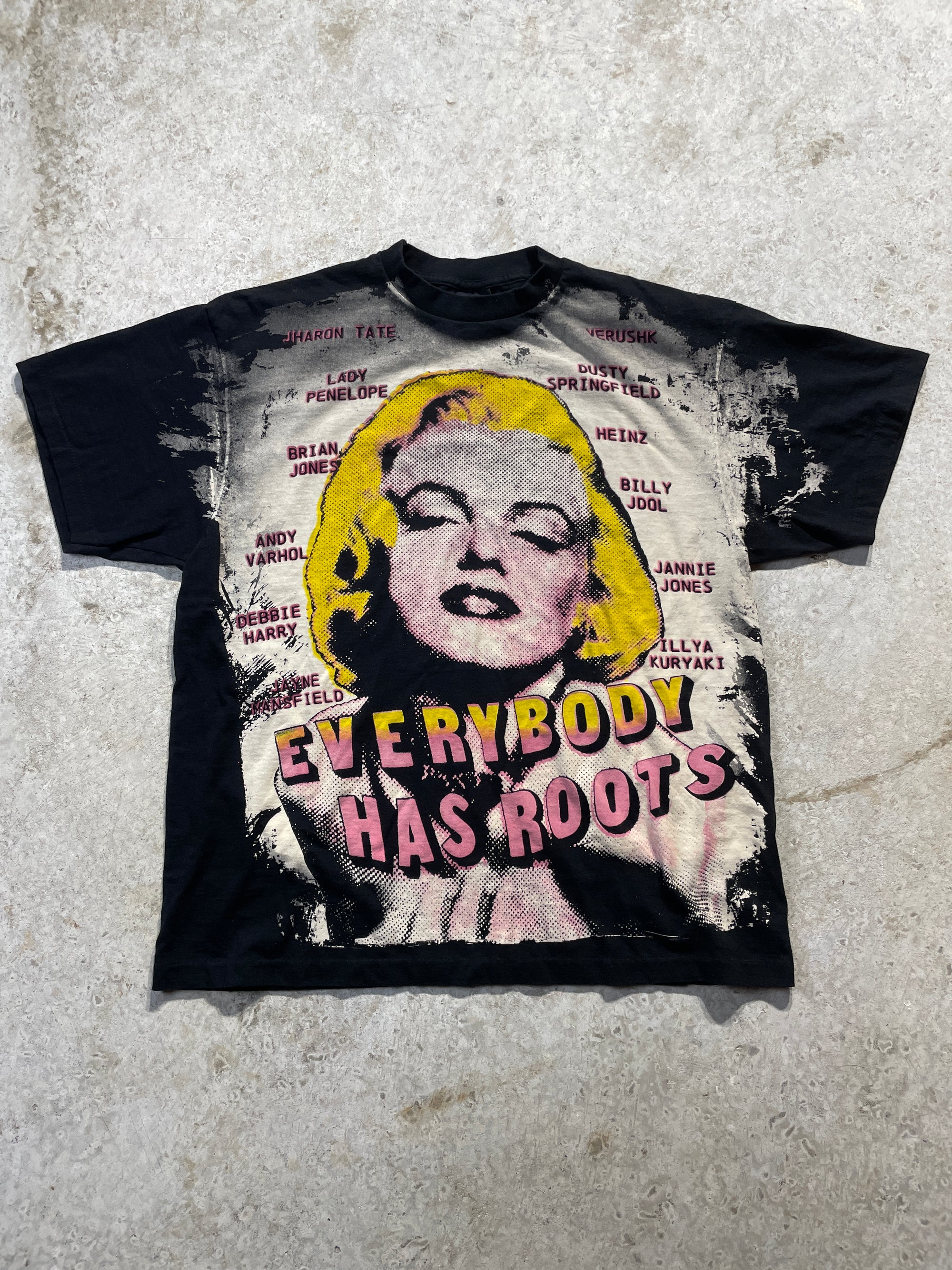 90s Marilyn Monroe All Over Print Tee (X-Large)