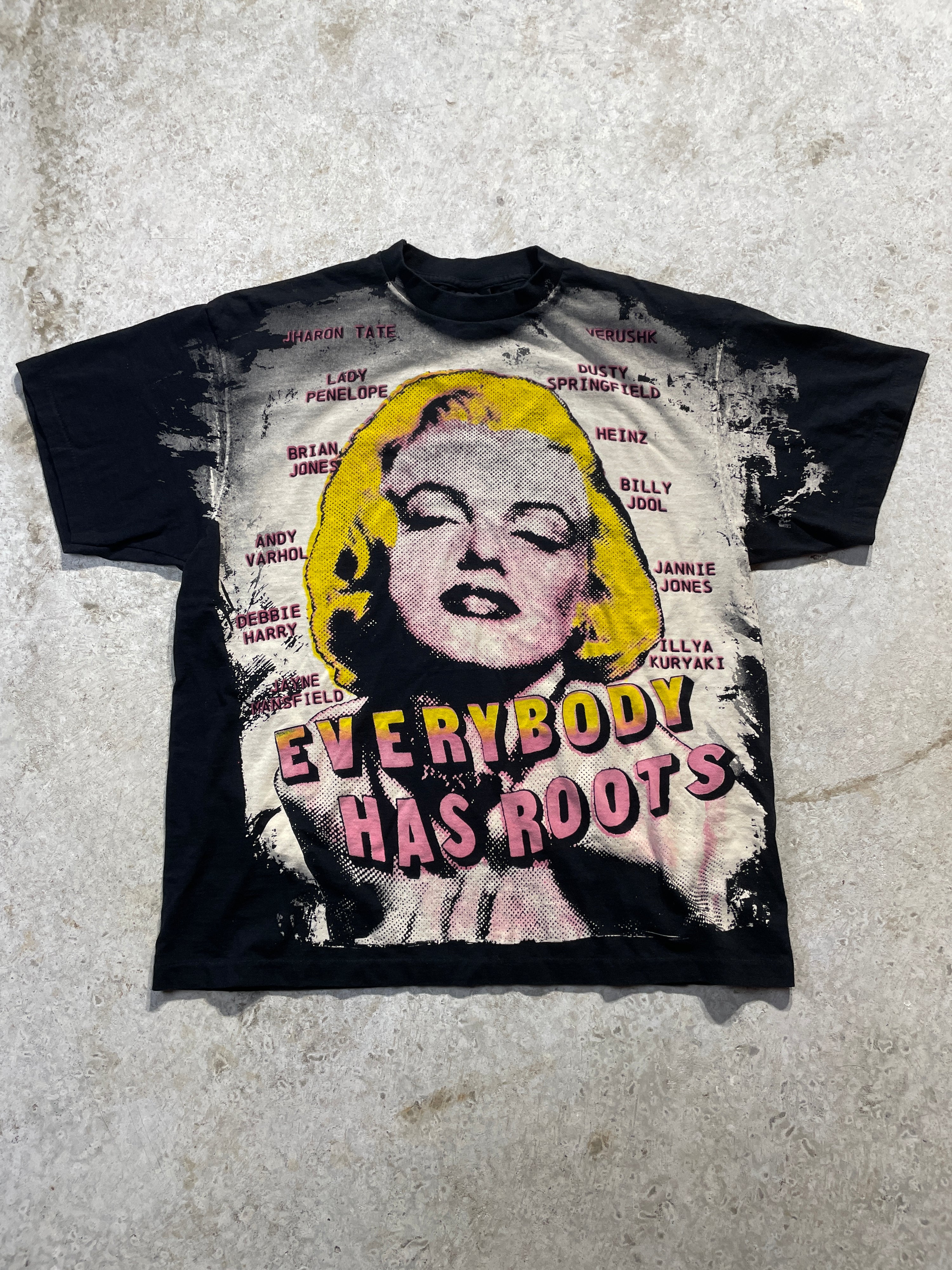 90s Marilyn Monroe All Over Print Tee (X-Large)