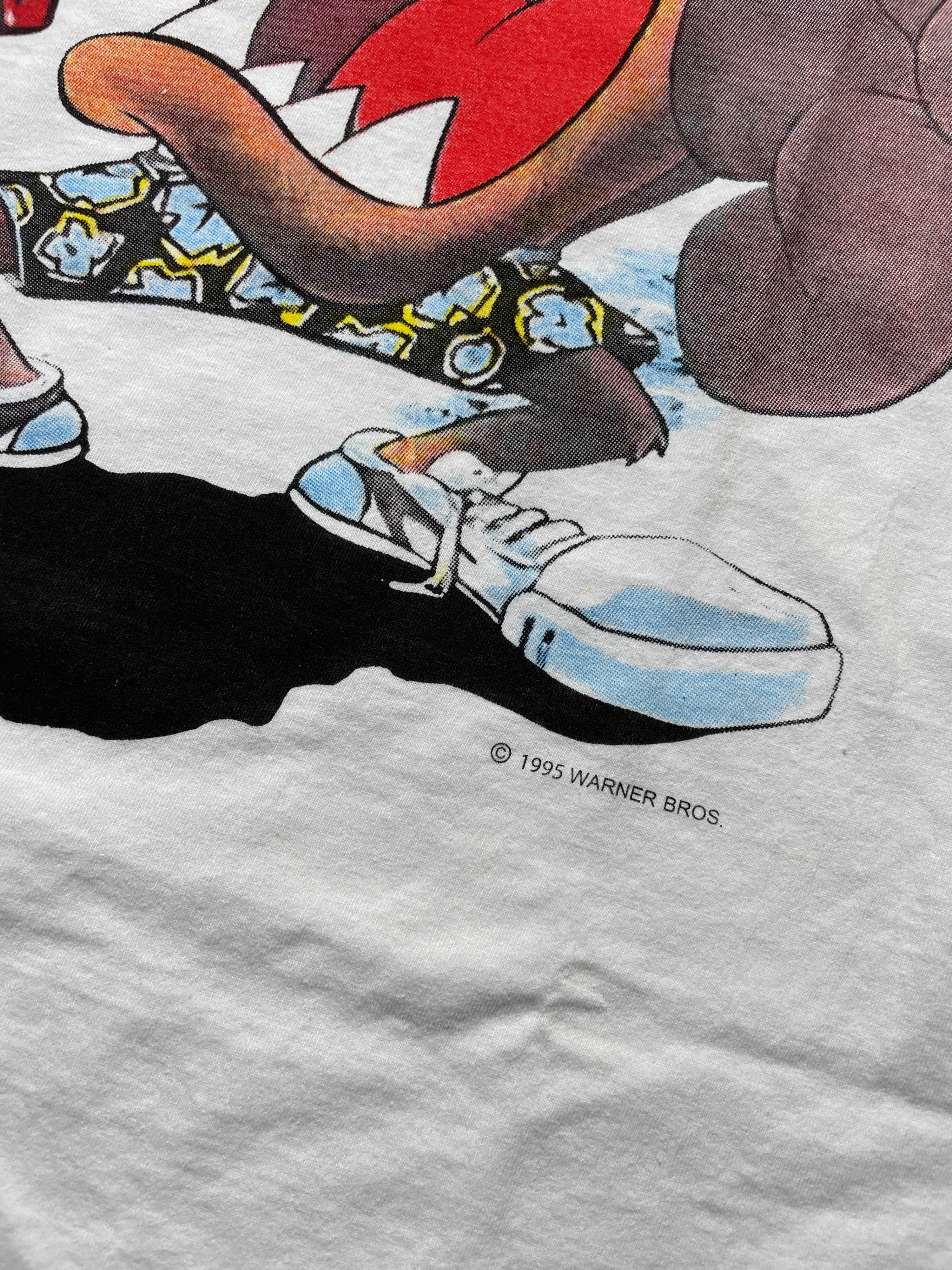 1993 Go Skate Tasmanian Cartoon Tee (X-Large)