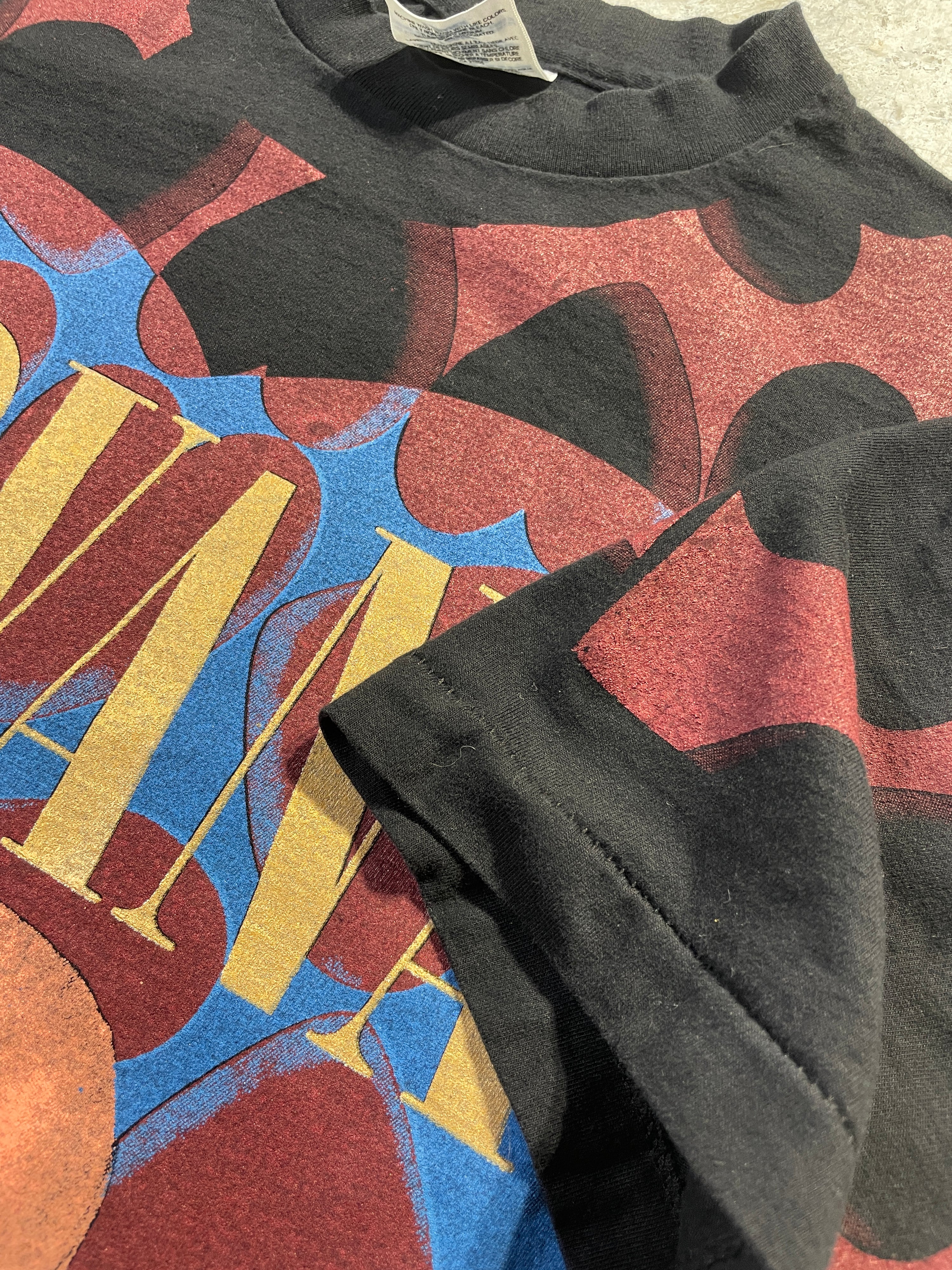 1993 Nirvana All Over Print Hearts Tee (X-Large)