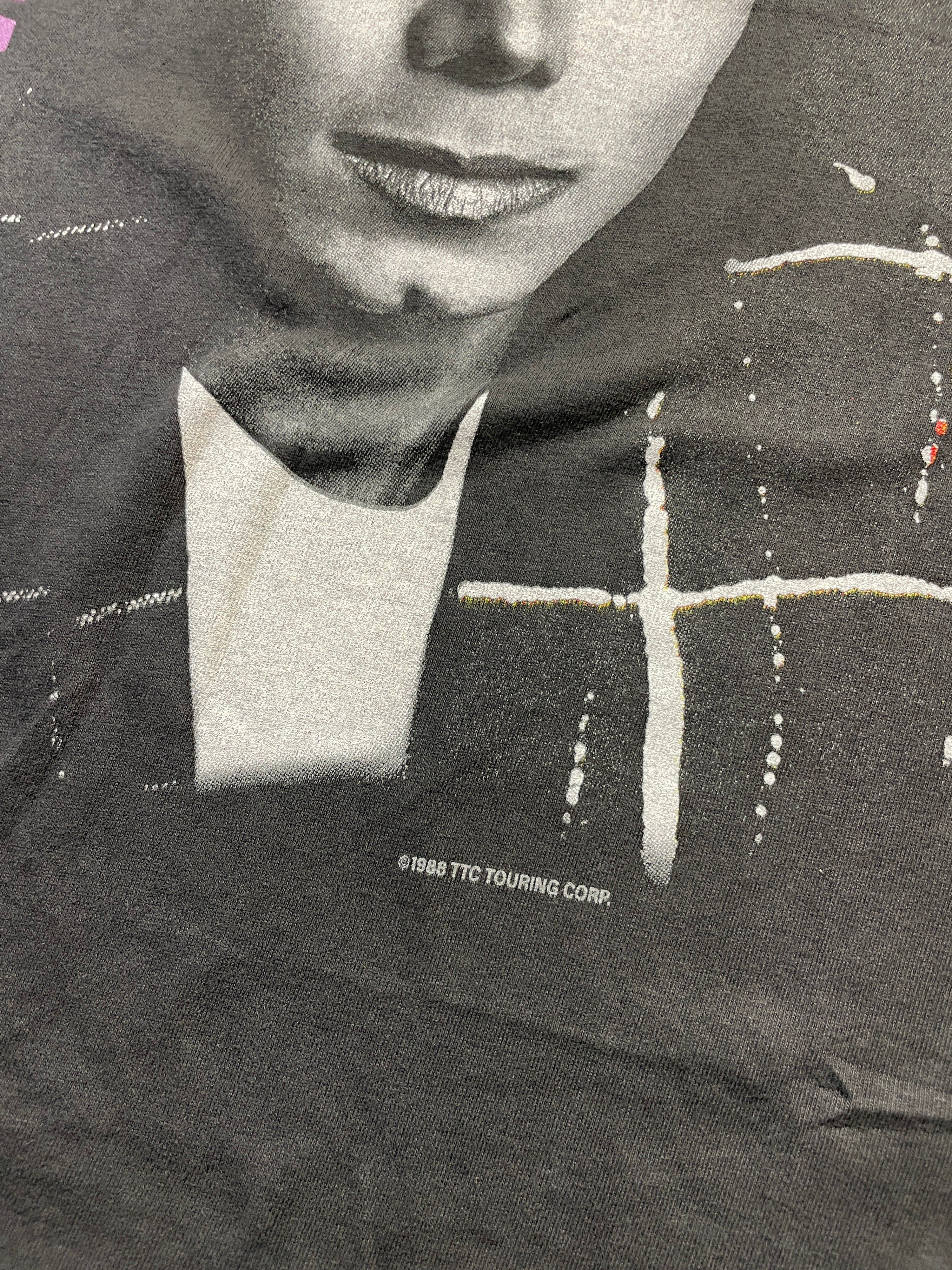1988 Michael Jackson BAD Tour Tee (Large)
