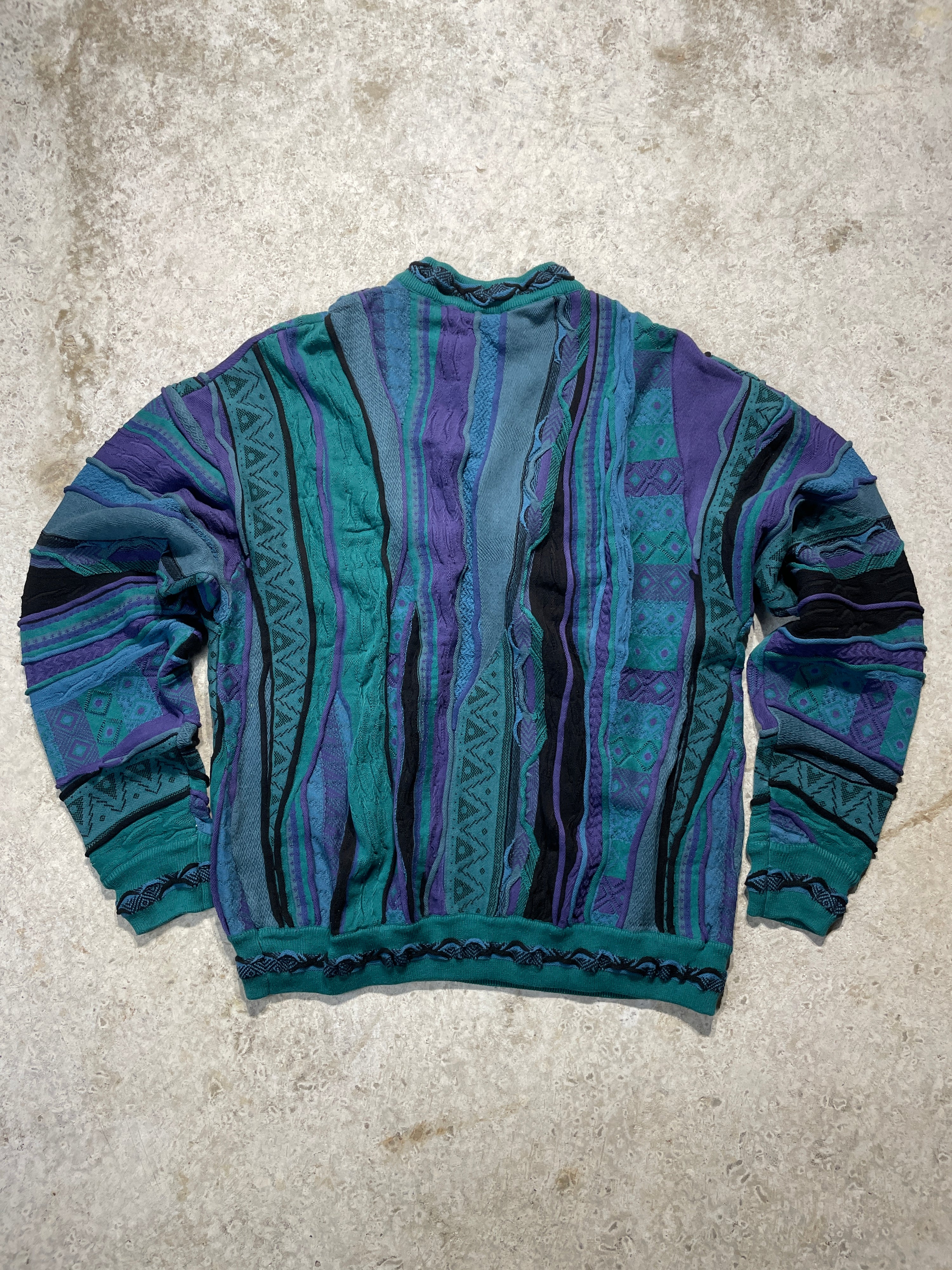 Vintage Coogi 3D Knit Style Sweater (Large-XLarge)