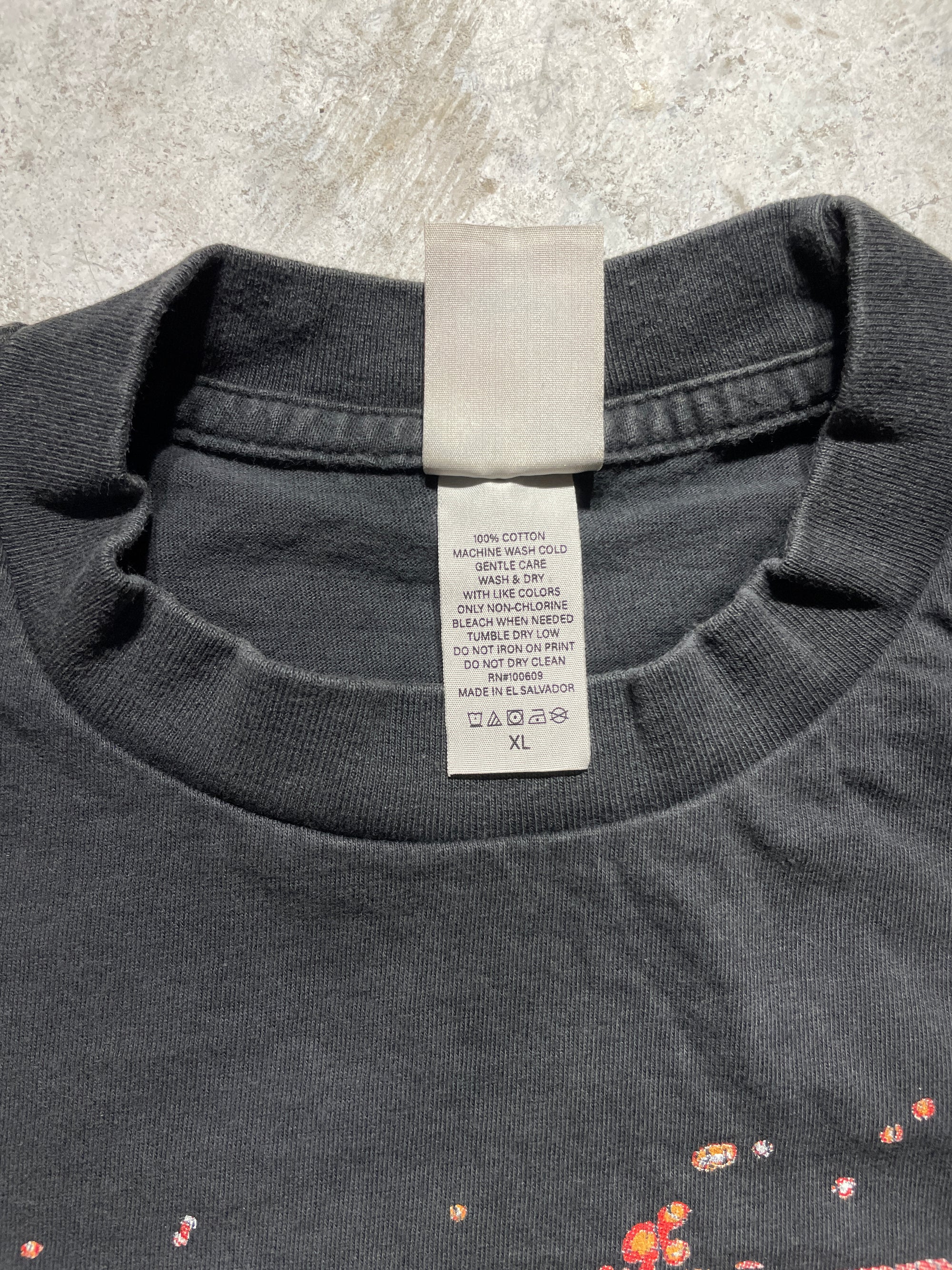 90s Tasmanian Cartoon x Chicago Bulls NBA Tee (X-Large)