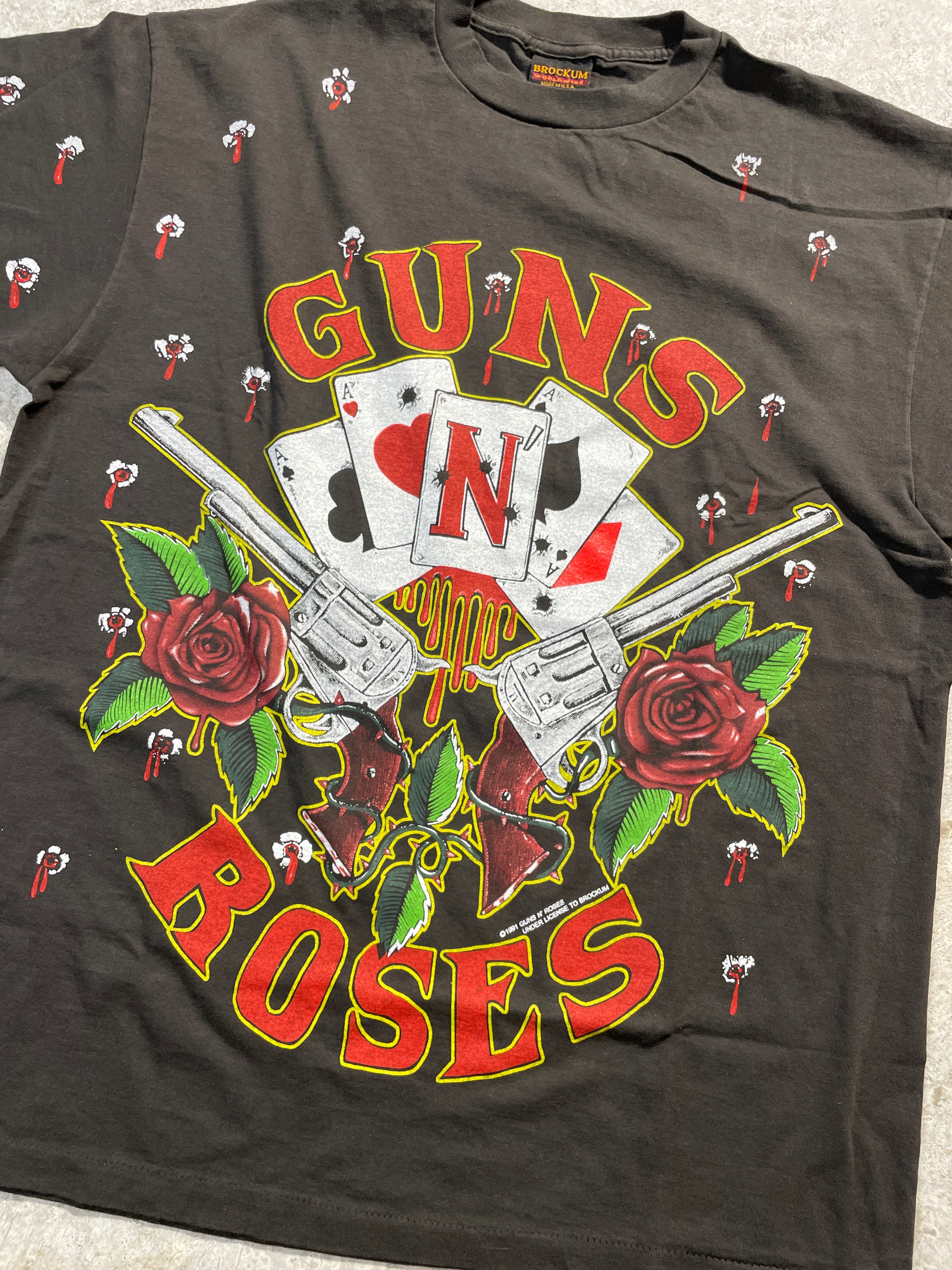 1991 Guns N’ Roses All Over Print Tee (X-Large)