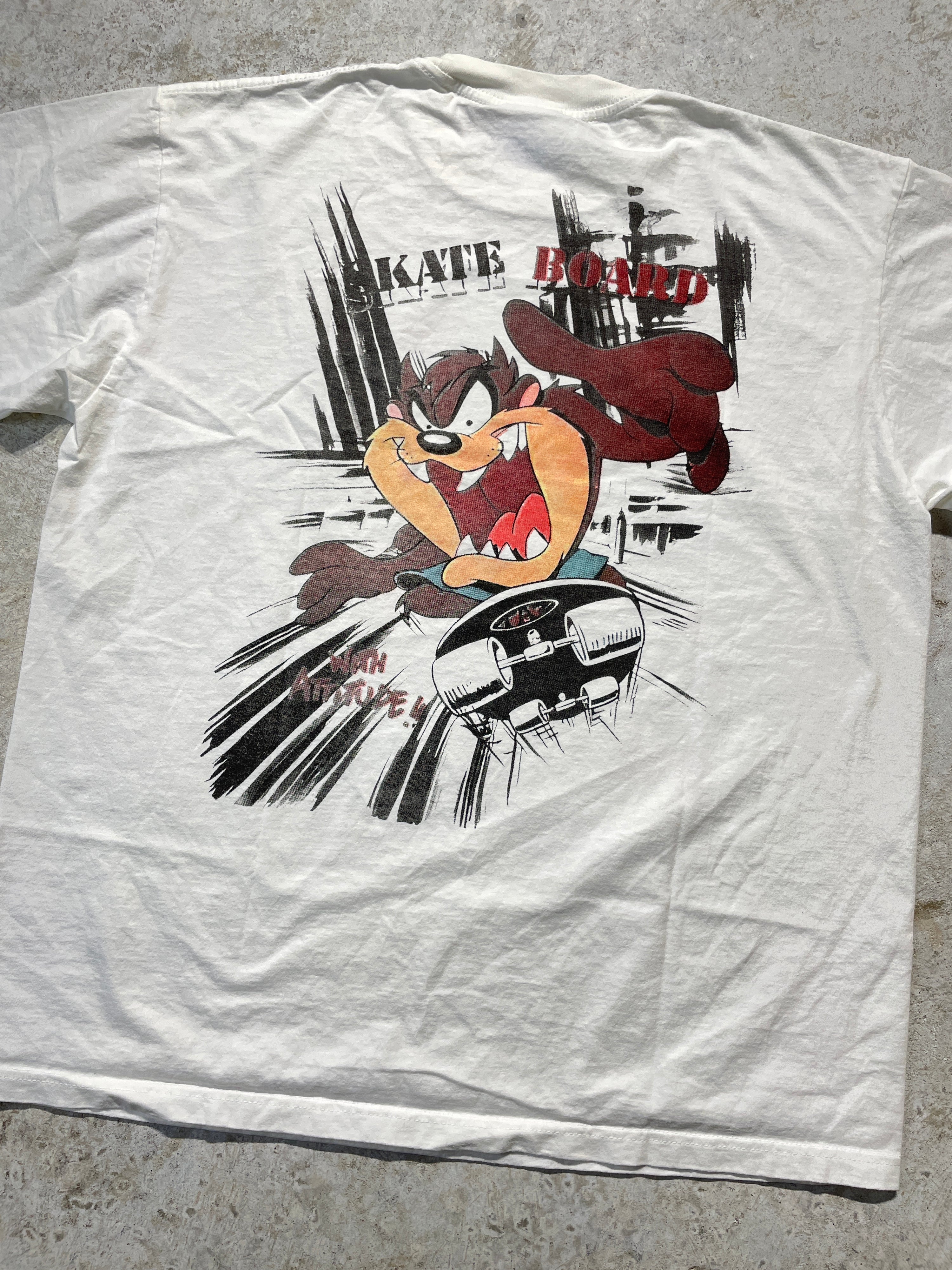 1993 Go Skate Tasmanian Cartoon Tee (X-Large)