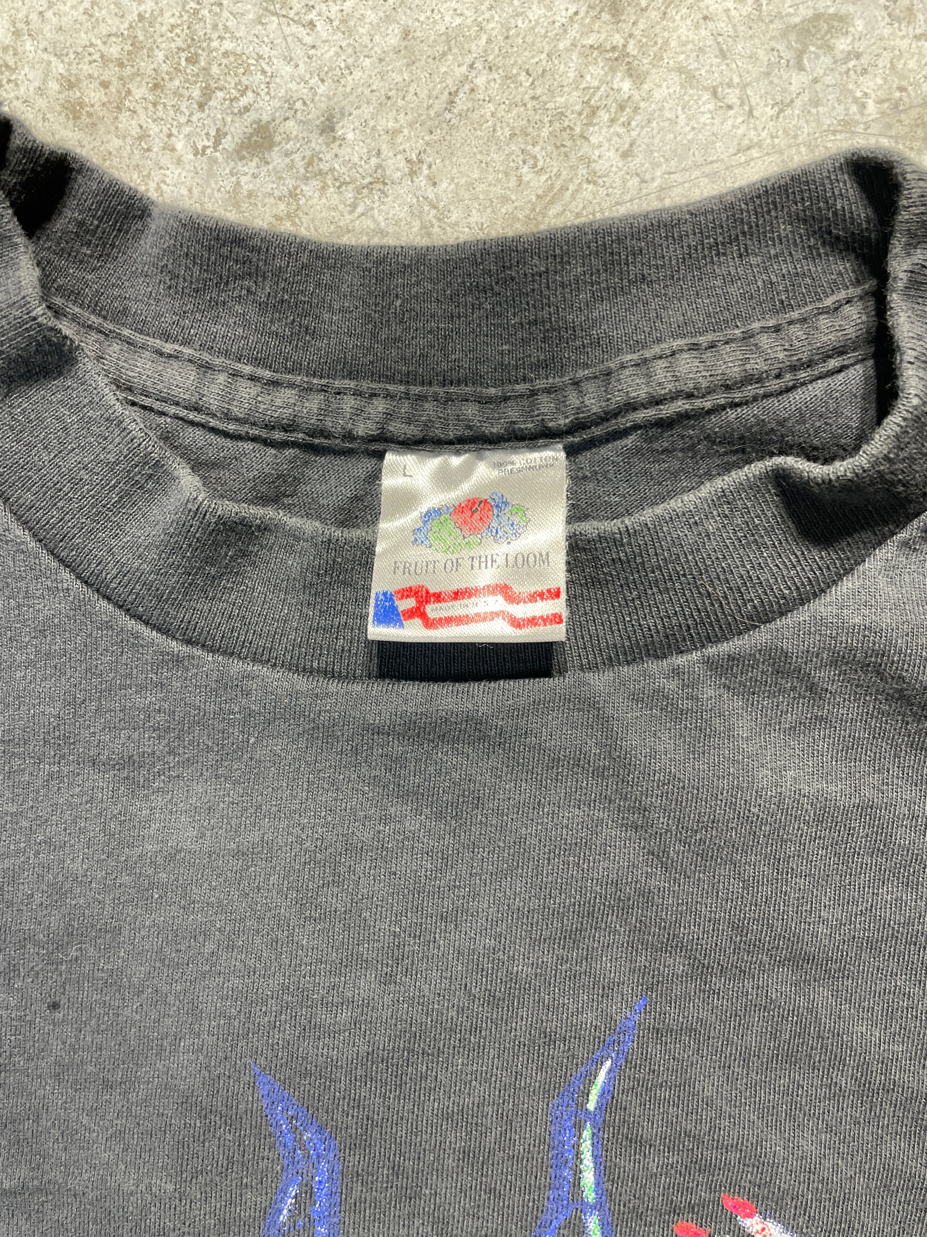 90s Disney Movie Maleficent Villains Tee (Large)