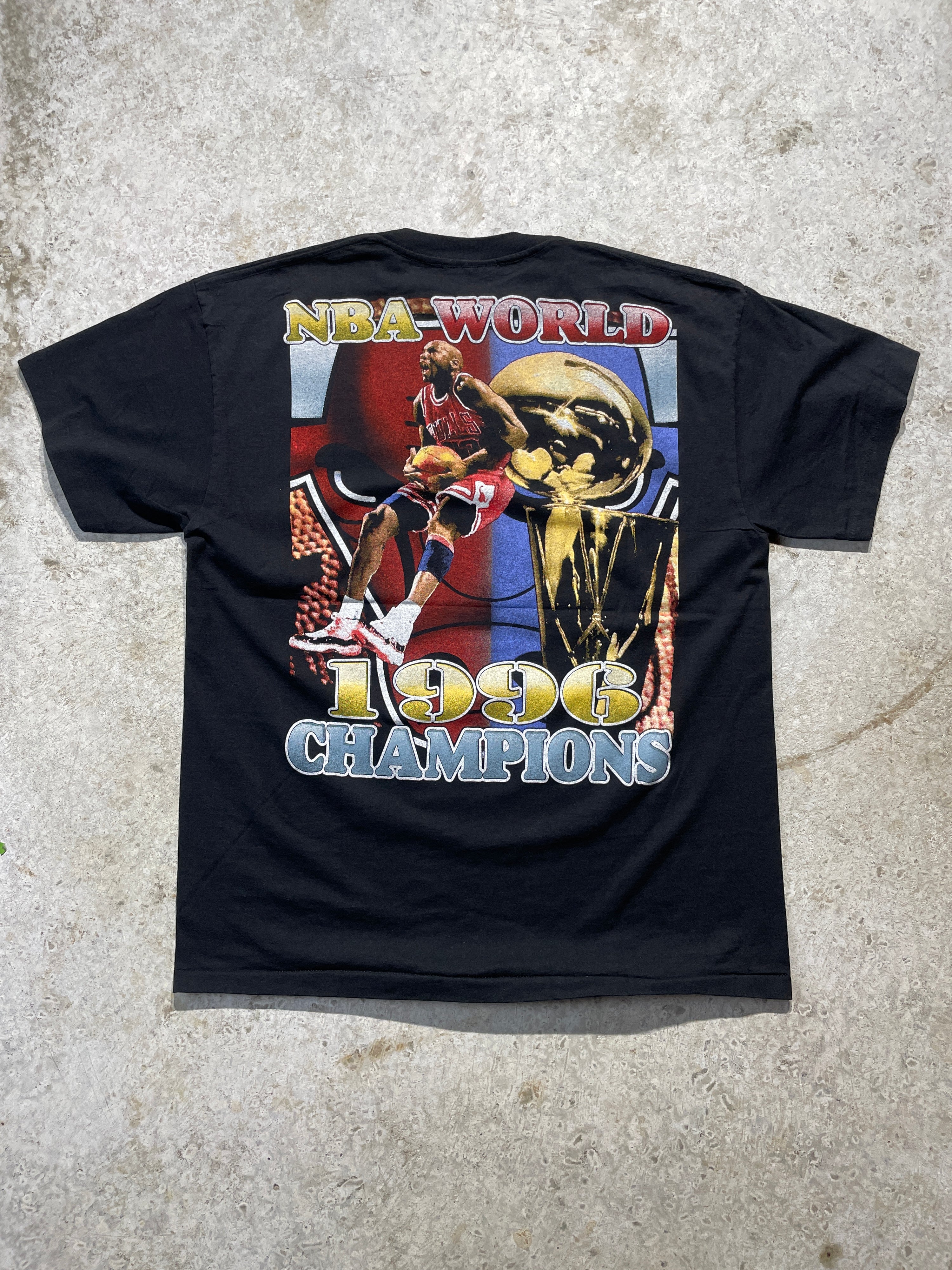 1996 Chicago Bulls NBA Championship Tee (X-Large)