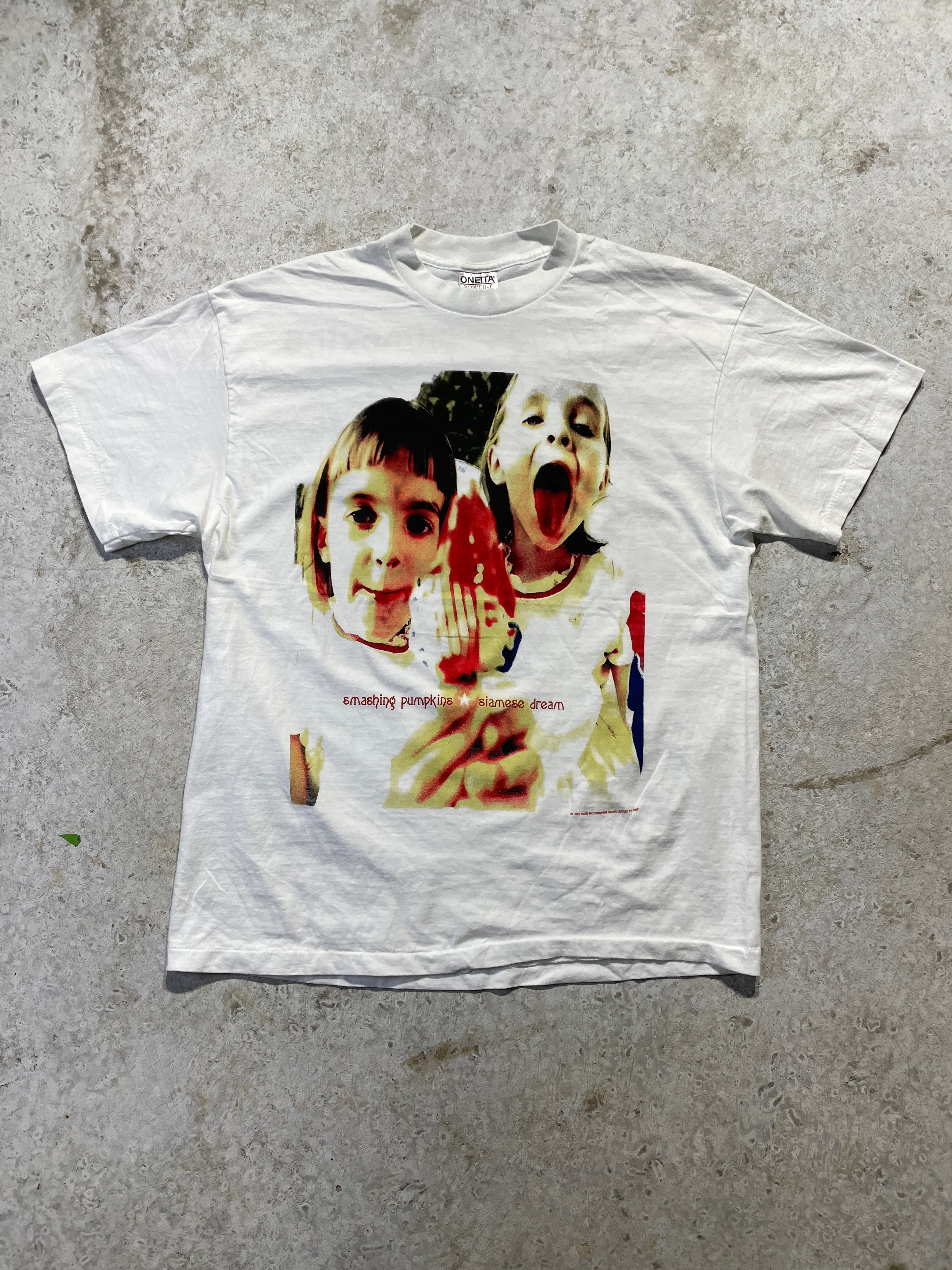 1993 Smashing Pumpkins Rock Invasion Tee (X-Large)
