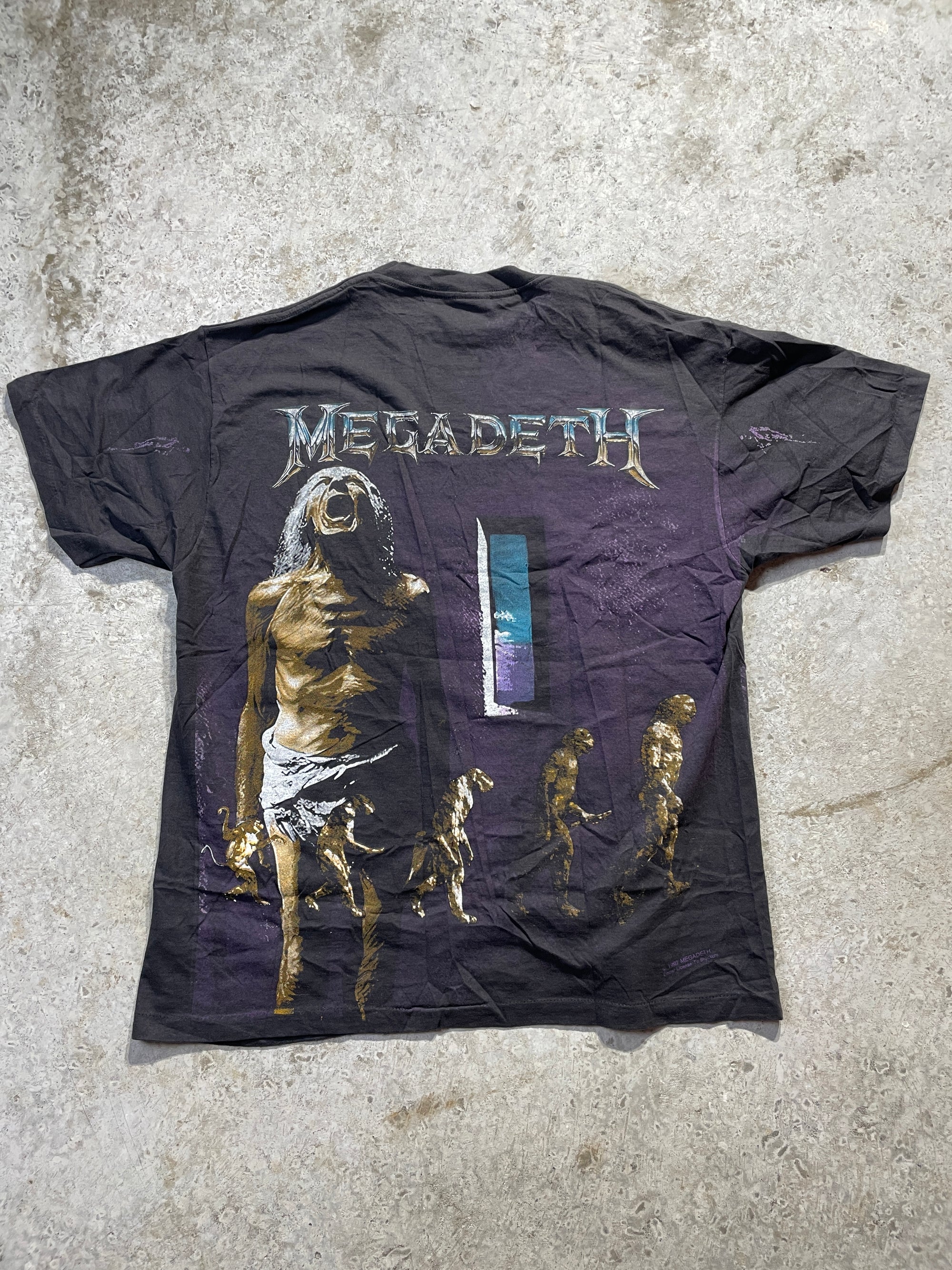 1992 Megadeth All Over Print Tee (X-Large)