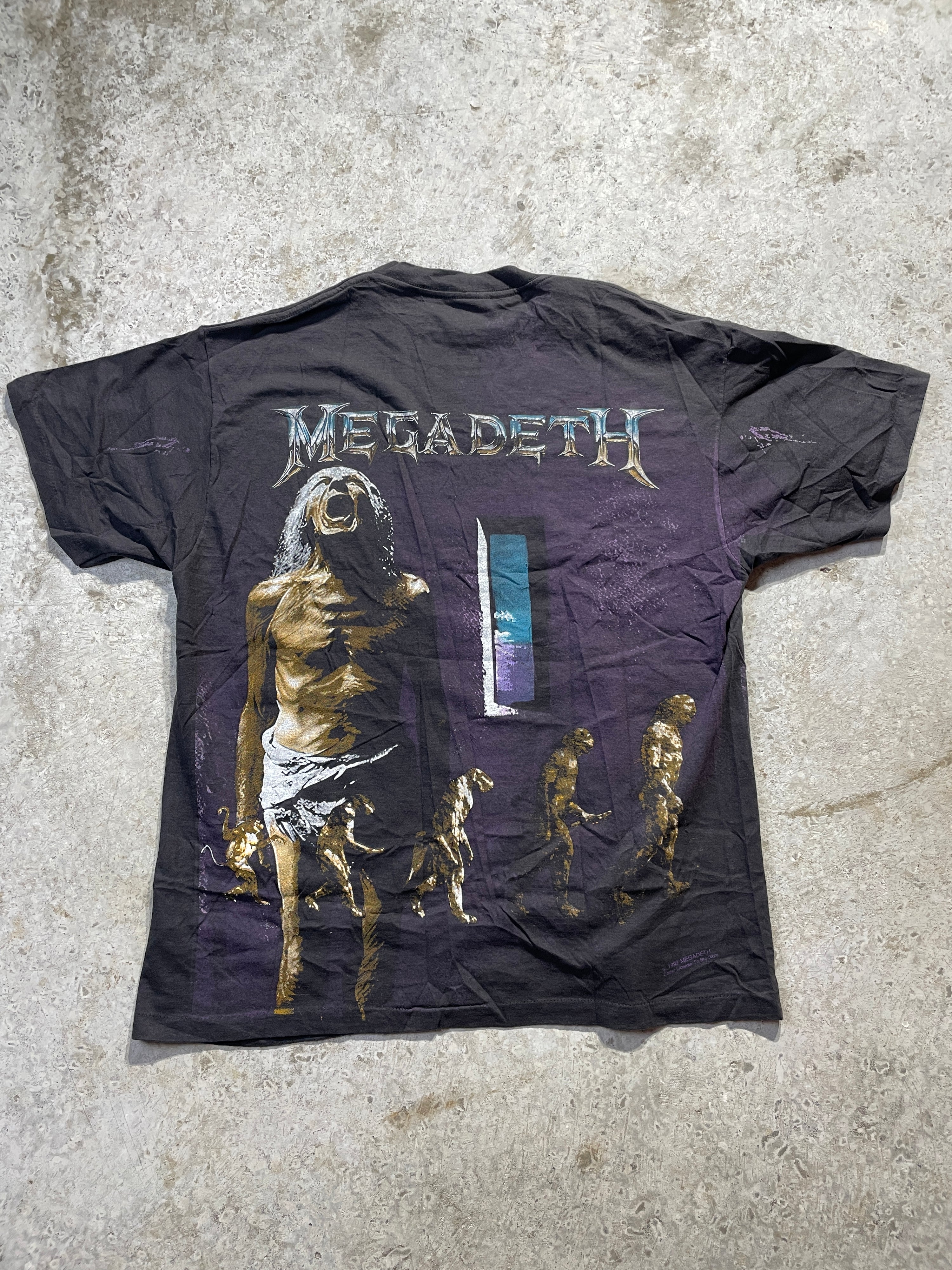 1992 Megadeth All Over Print Tee (X-Large)