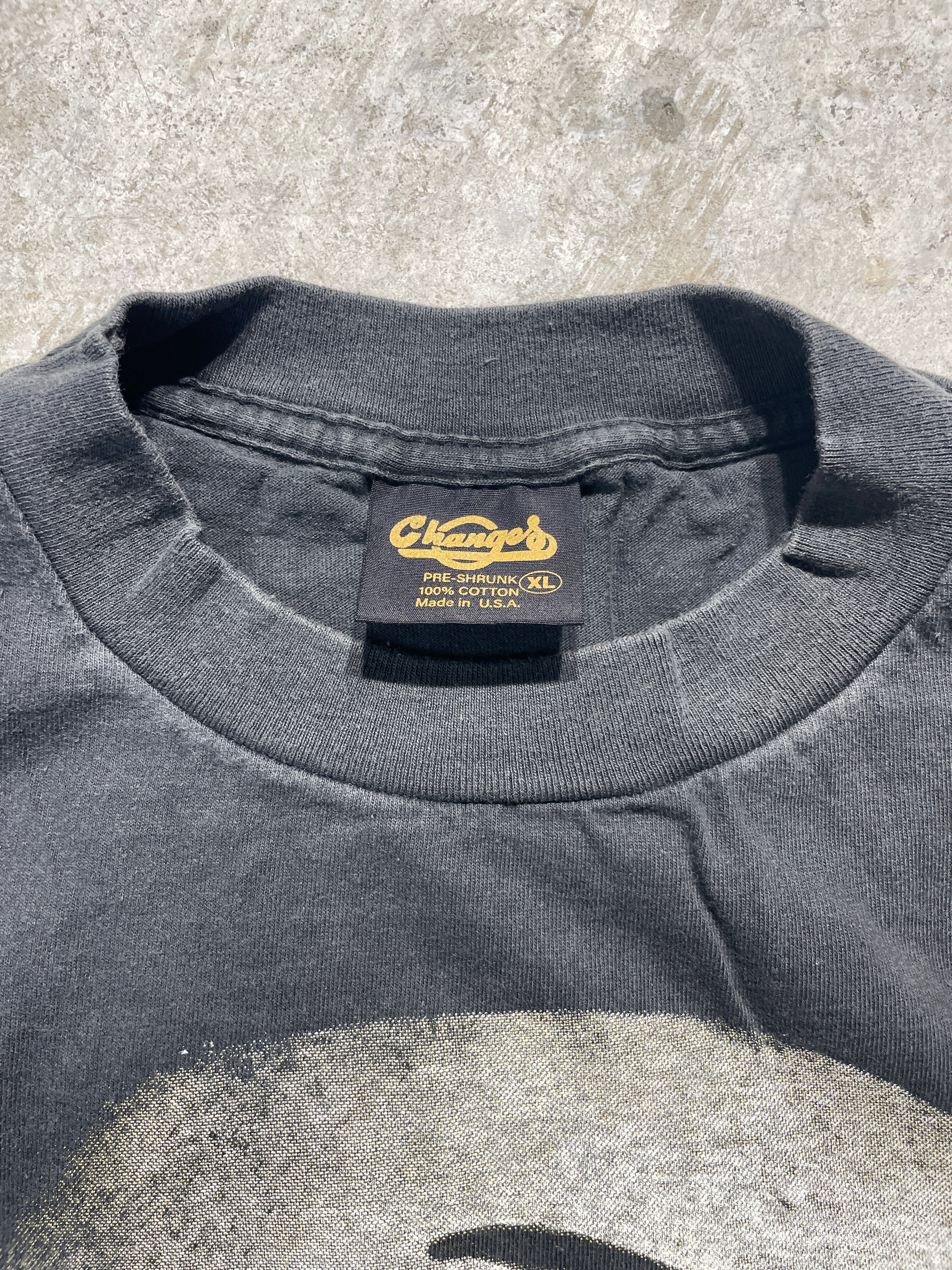 90s Charlie Brown Shadow Tee (X-Large) - Tee - Vintage - Vintage64